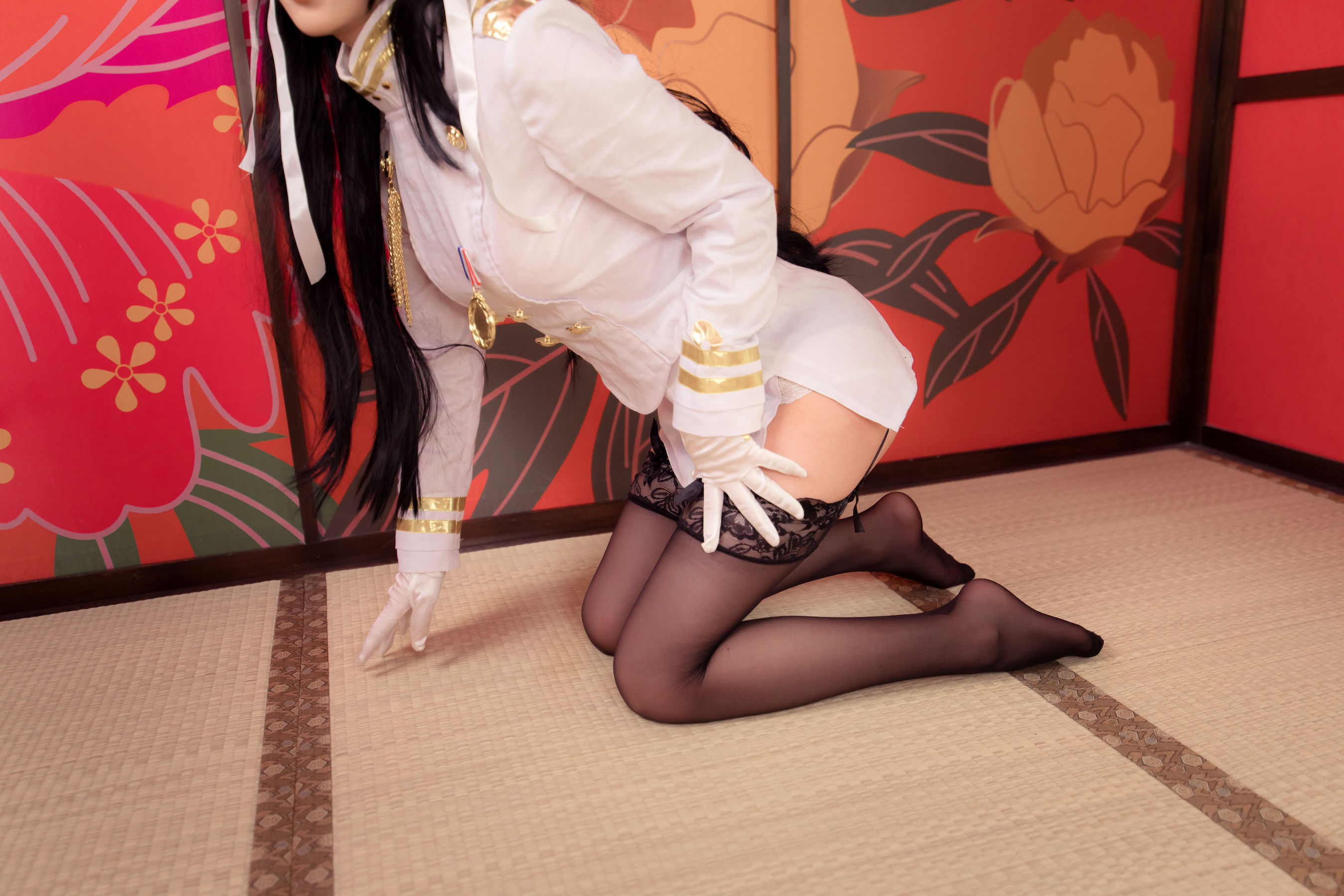 [萝莉COS] 神楽板真冬 指挥官很忙… Cosplay-第17张