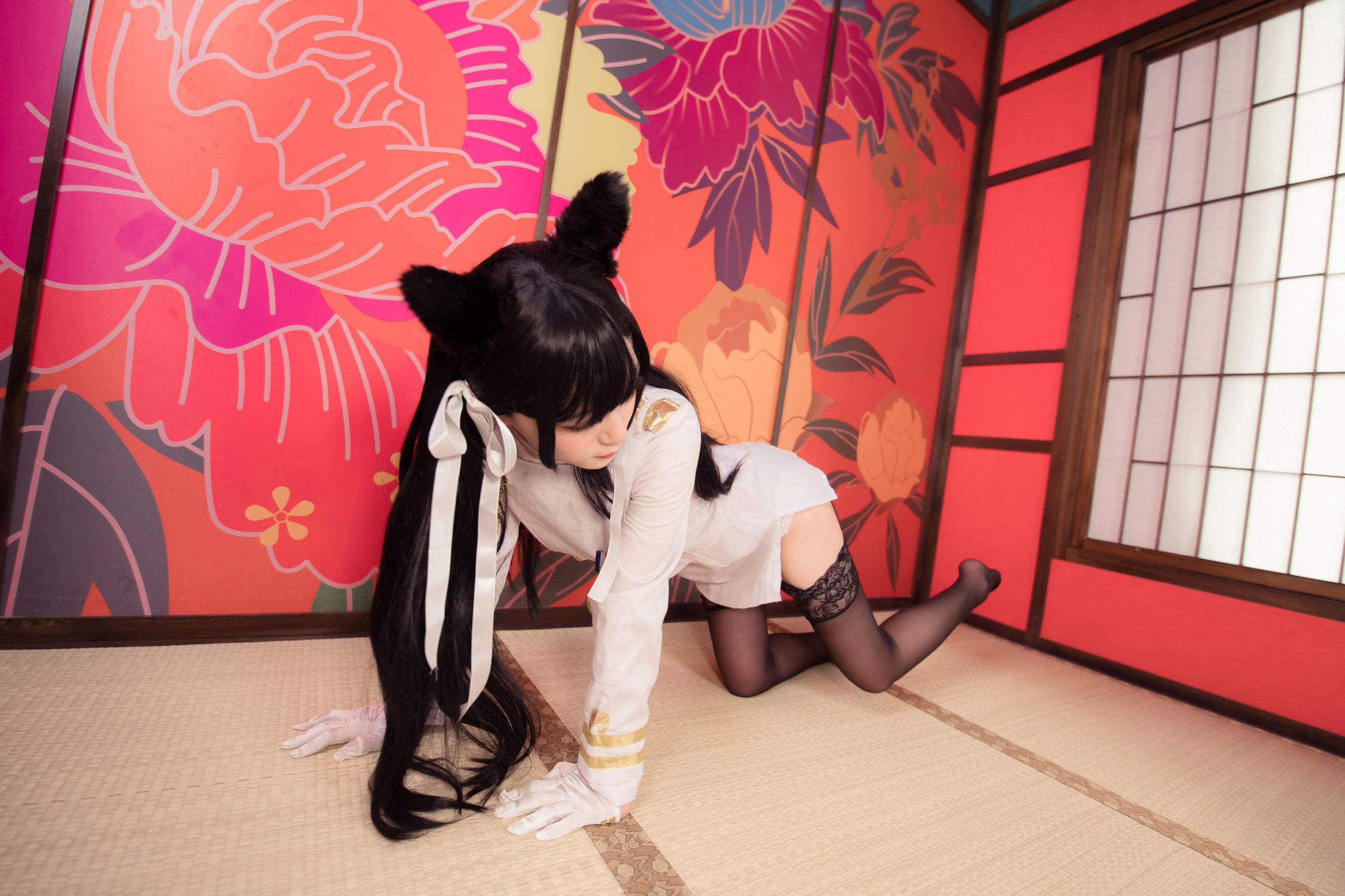 [萝莉COS] 神楽板真冬 指挥官很忙… Cosplay-第18张