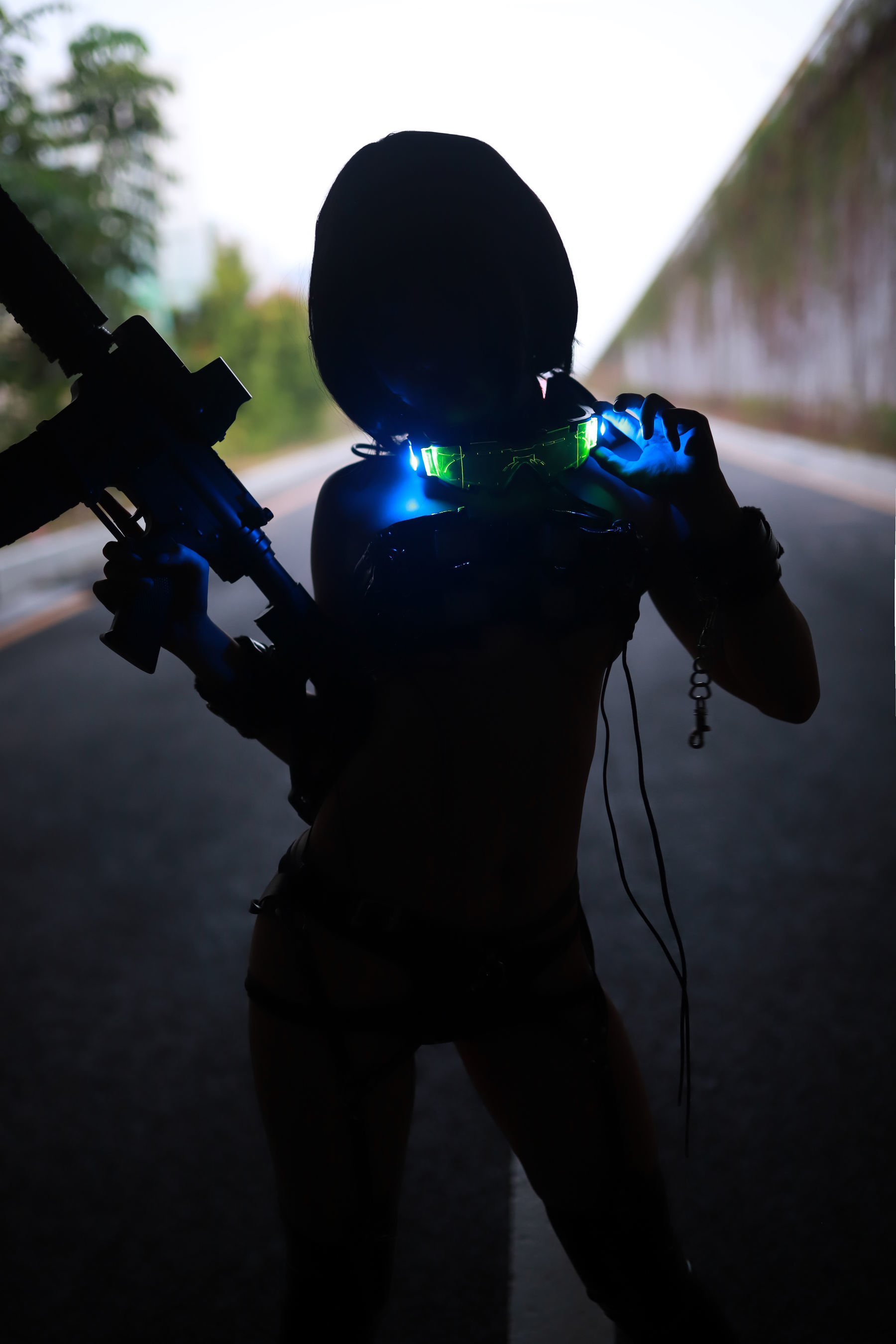 动漫博主您的蛋蛋 赛博朋克 Cosplay-第19张