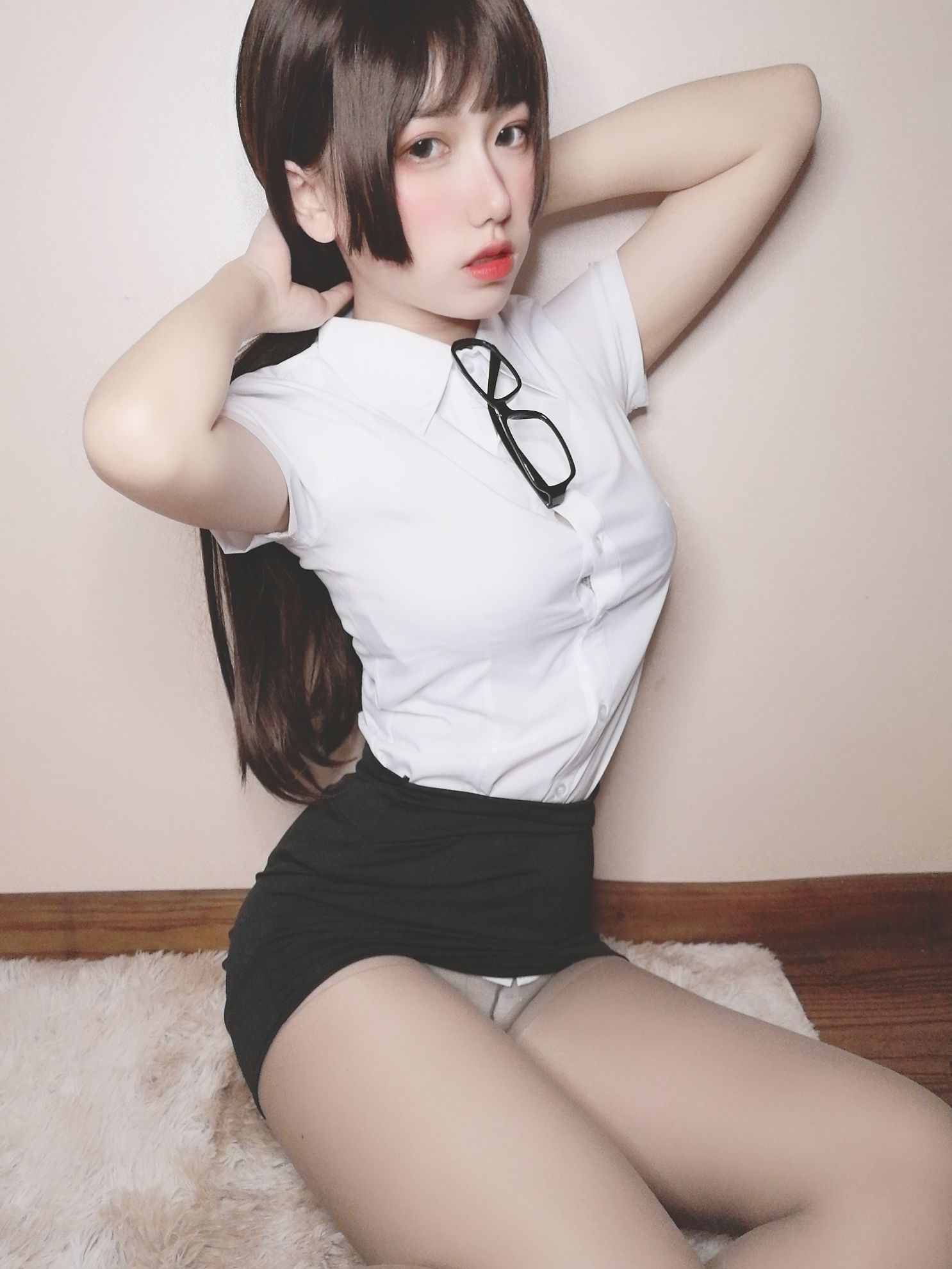[Cosplay写真] 芋圆侑子SJ_ – 醉酒小秘书 Cosplay-第31张