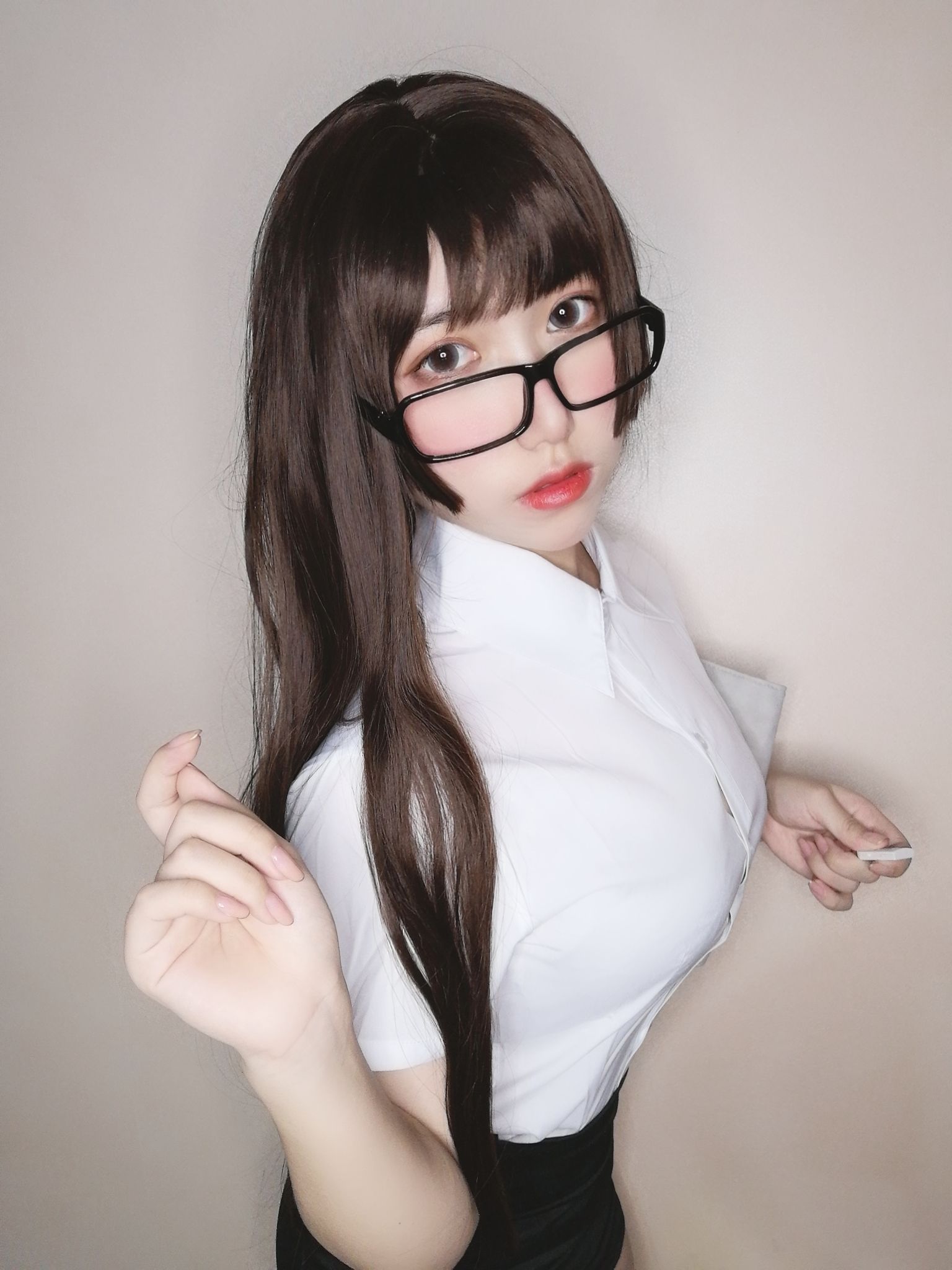 [Cosplay写真] 芋圆侑子SJ_ – 醉酒小秘书 Cosplay-第36张