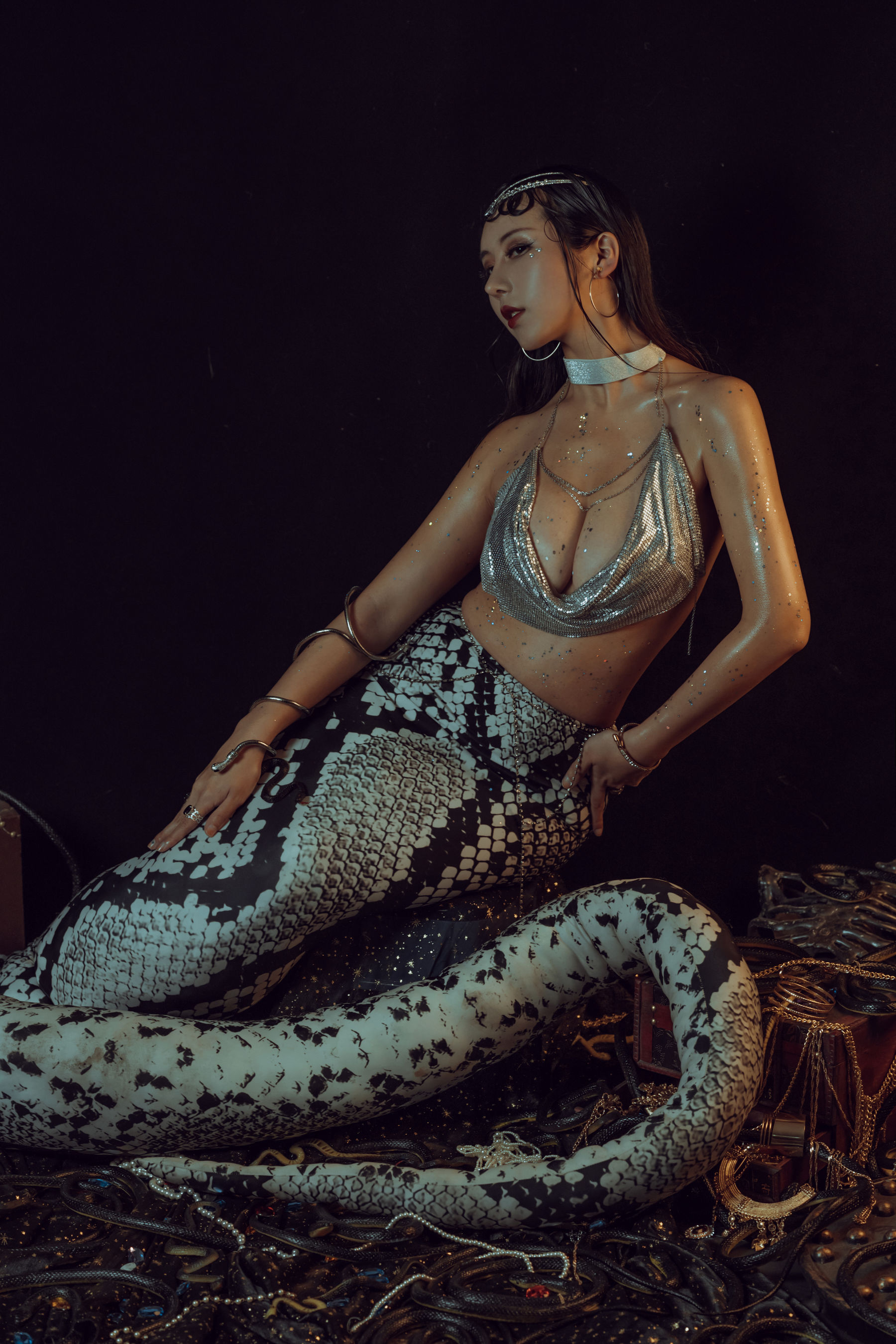Peach milky – Snake Princess Cosplay-第21张