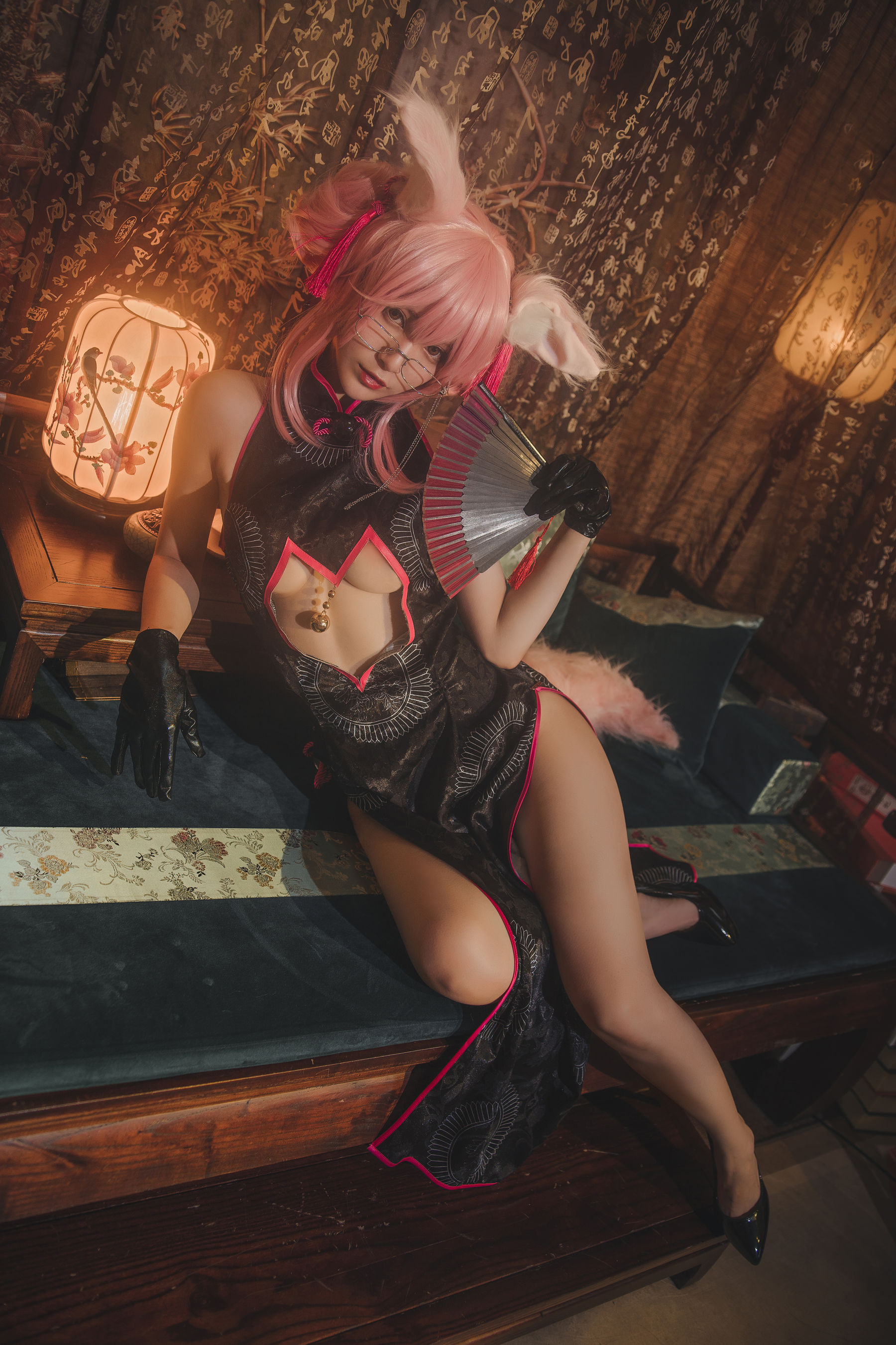 [Cosplay写真] 动漫博主铁板烧鬼舞w – 玉藻前 Cosplay-第21张