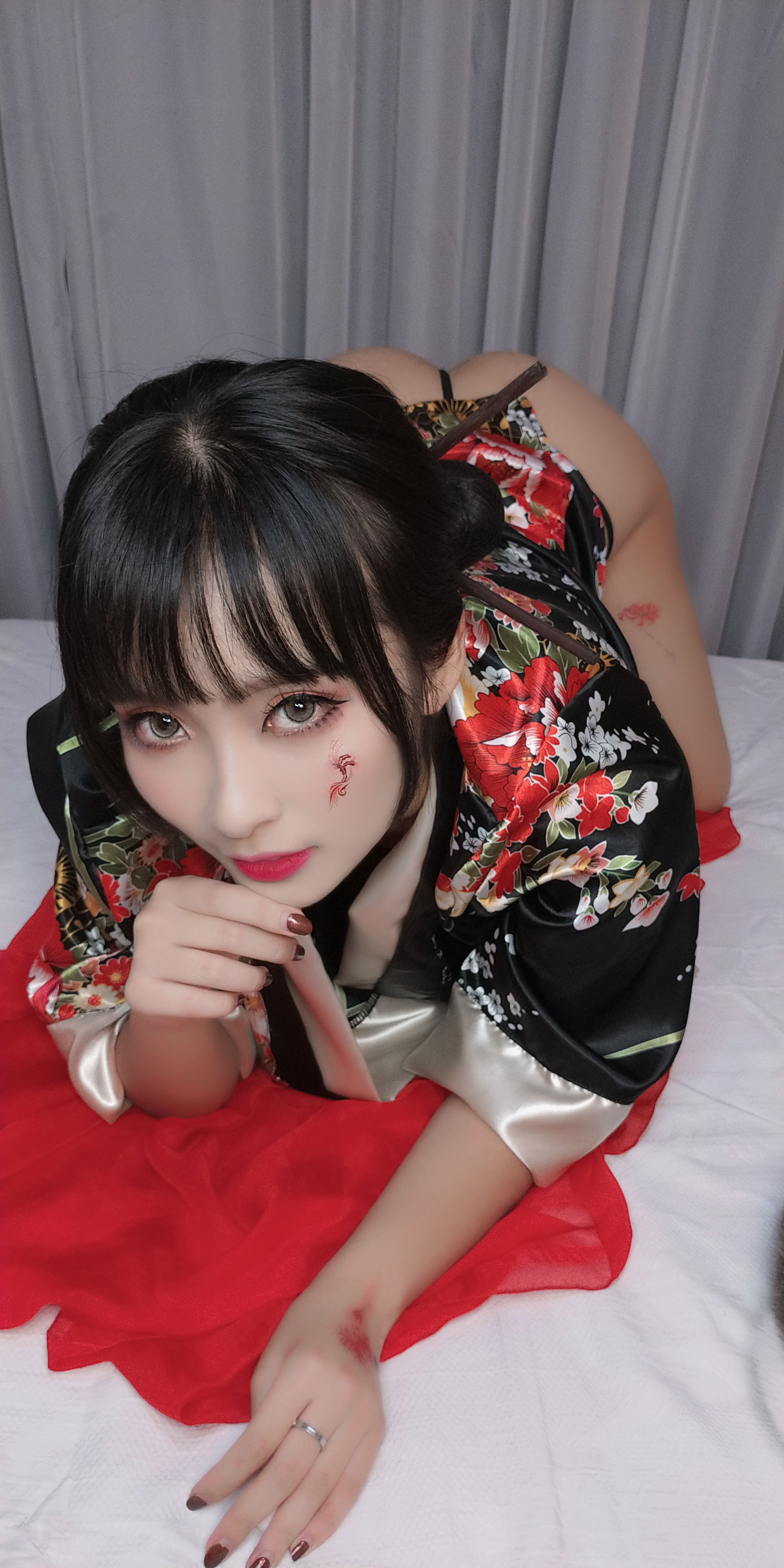 动漫博主洛璃LoLiSAMA – 歌舞伎 Cosplay-第58张