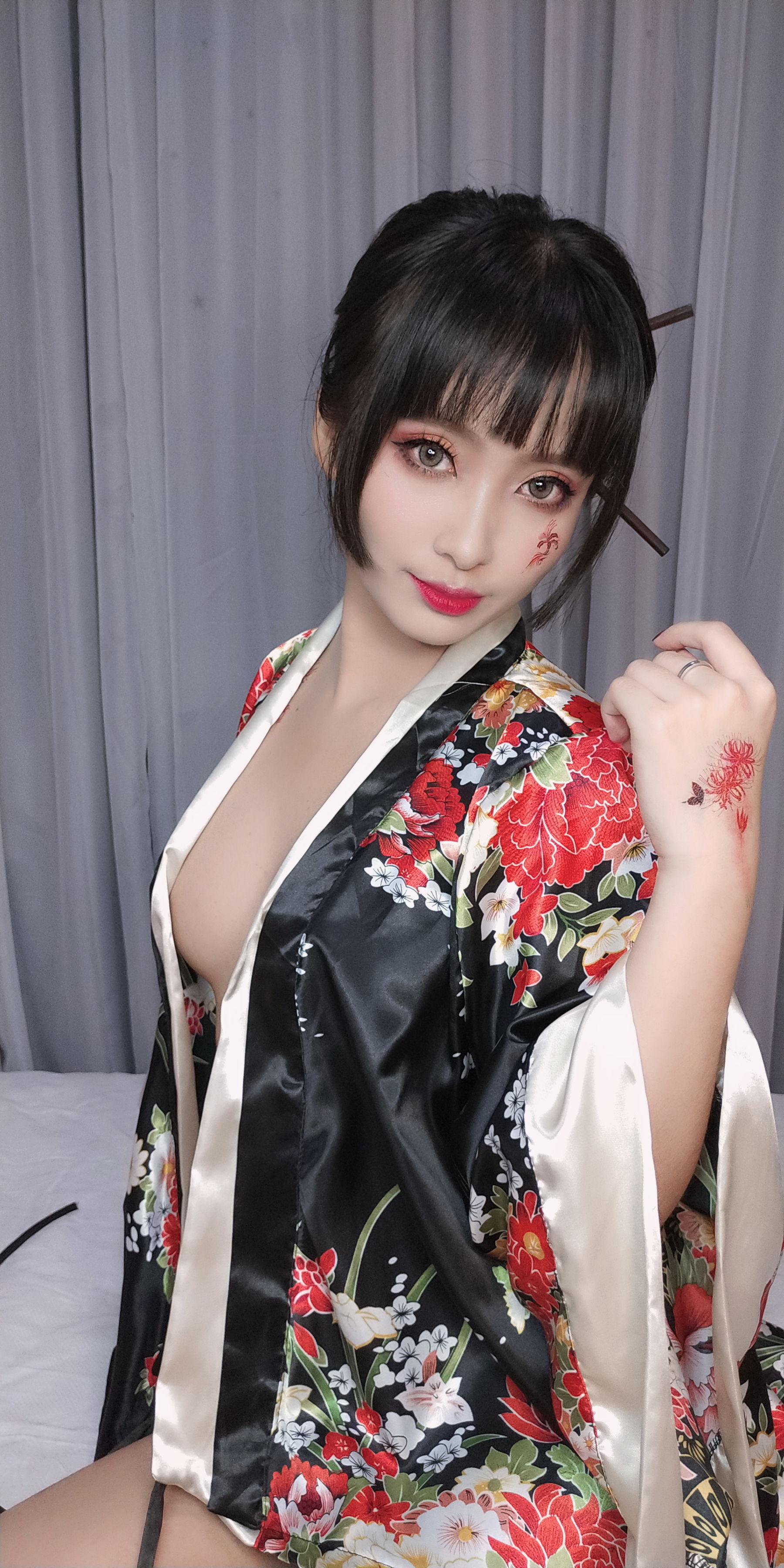 动漫博主洛璃LoLiSAMA – 歌舞伎 Cosplay-第60张