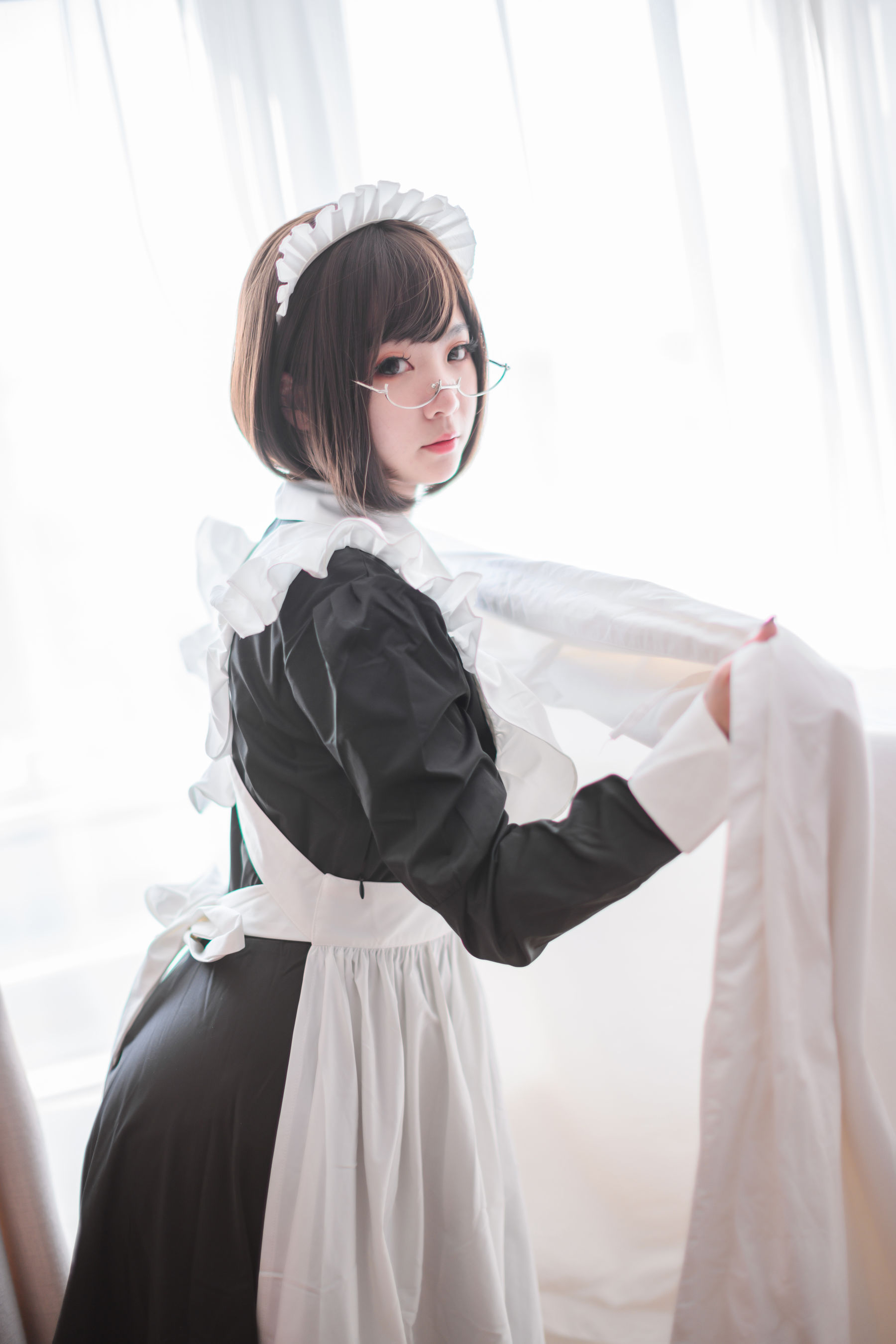 萌妹是青水 女仆 Cosplay-第1张