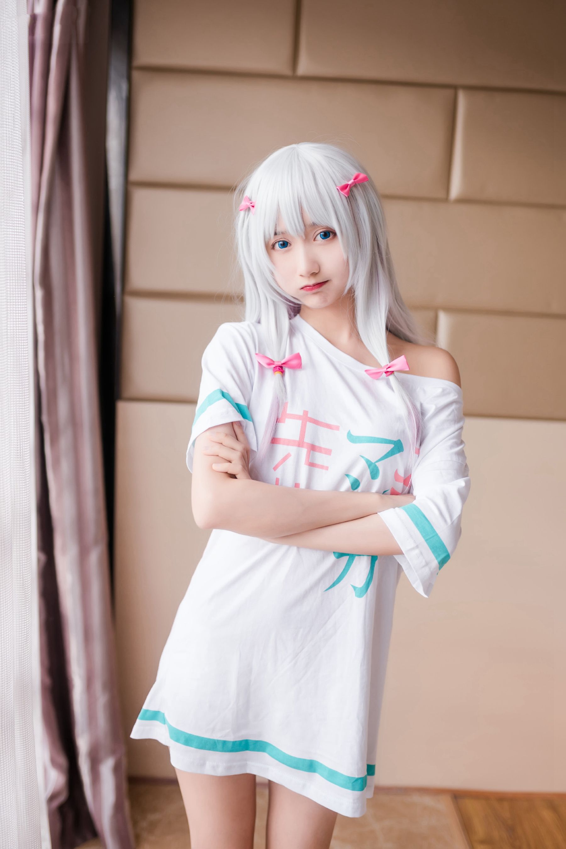 [萝莉COS] 木绵绵OwO – 白发魔女 Cosplay-第33张