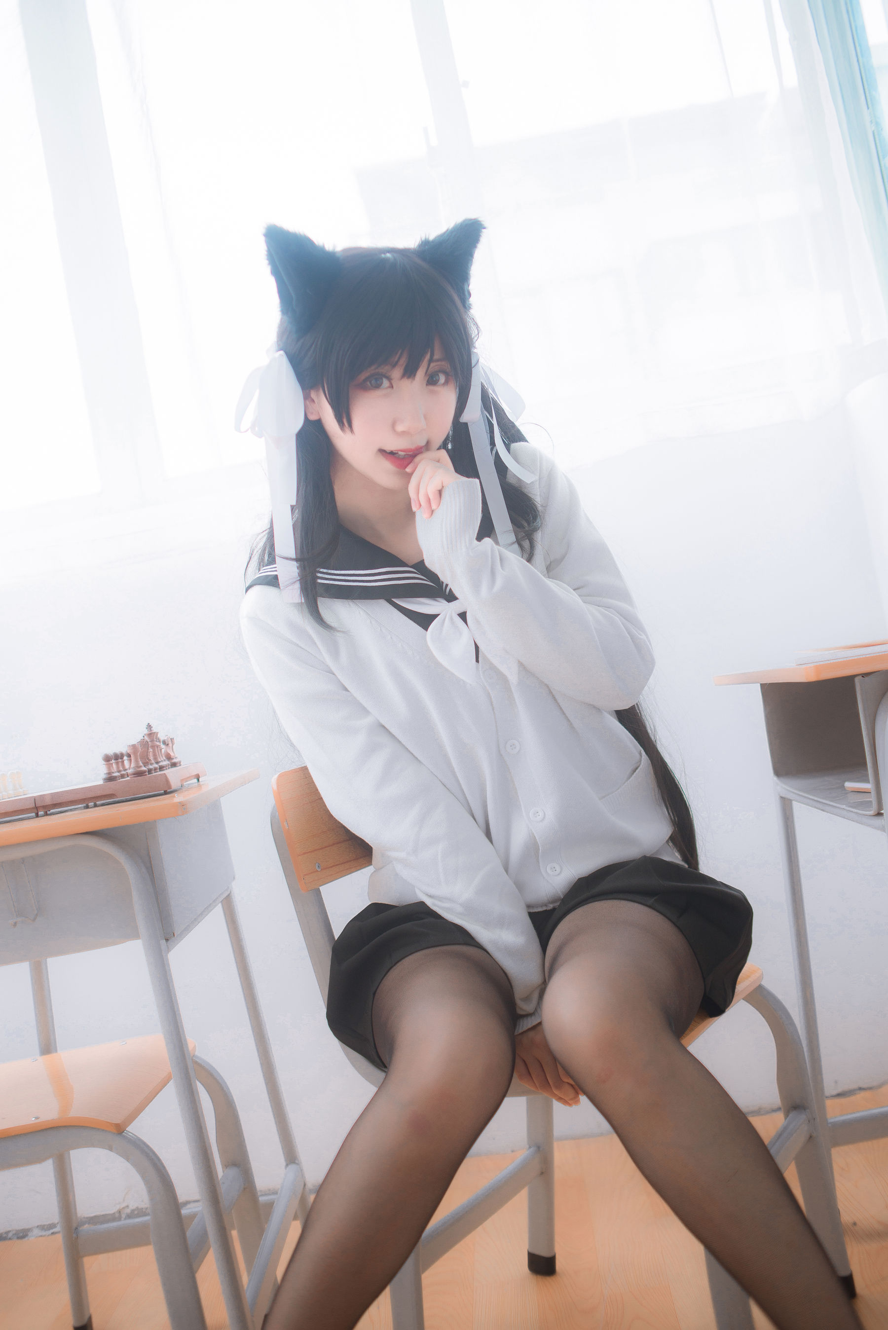 人气Coser黑川 獒犬制服 Cosplay-第16张