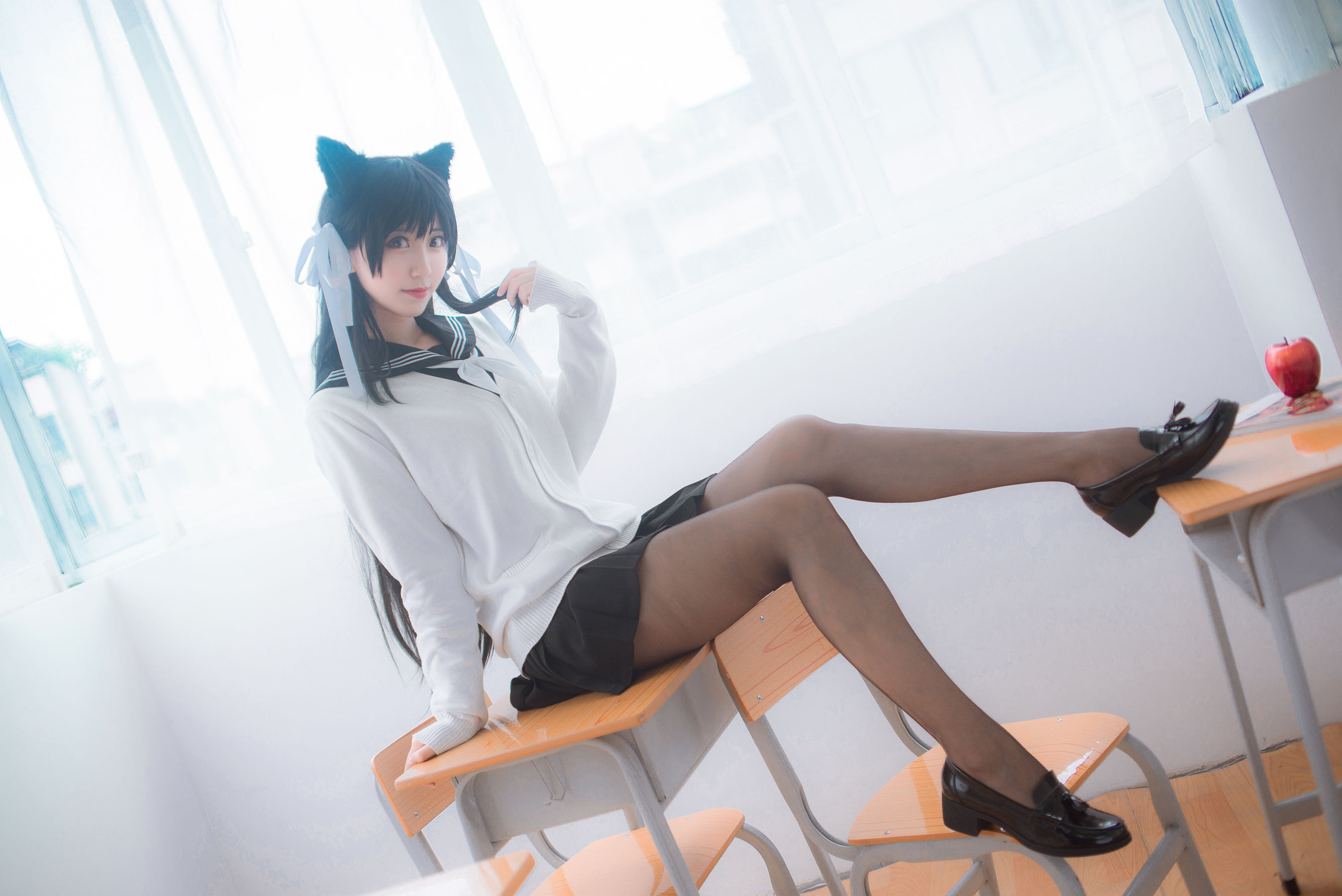 人气Coser黑川 獒犬制服 Cosplay-第18张