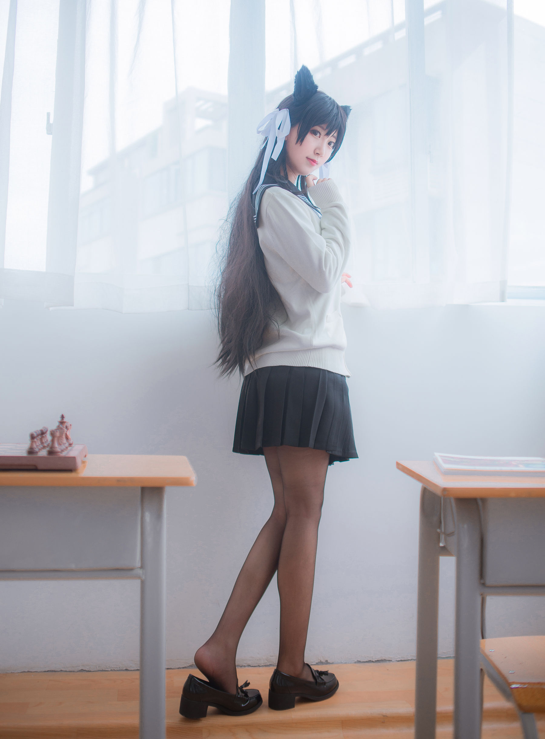 人气Coser黑川 獒犬制服 Cosplay-第20张