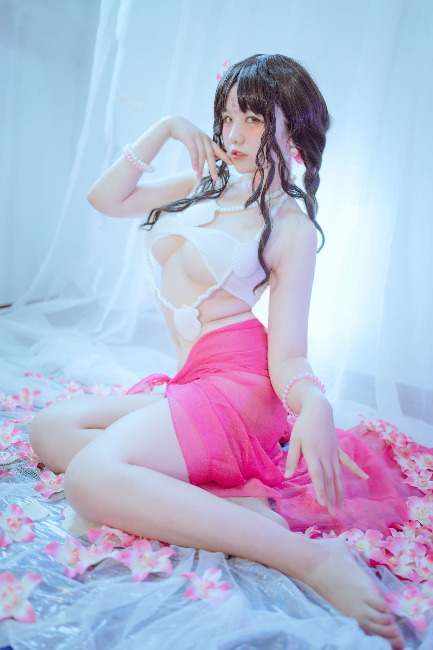 阿半今天很开心 – 杀生学院 Cosplay-第1张