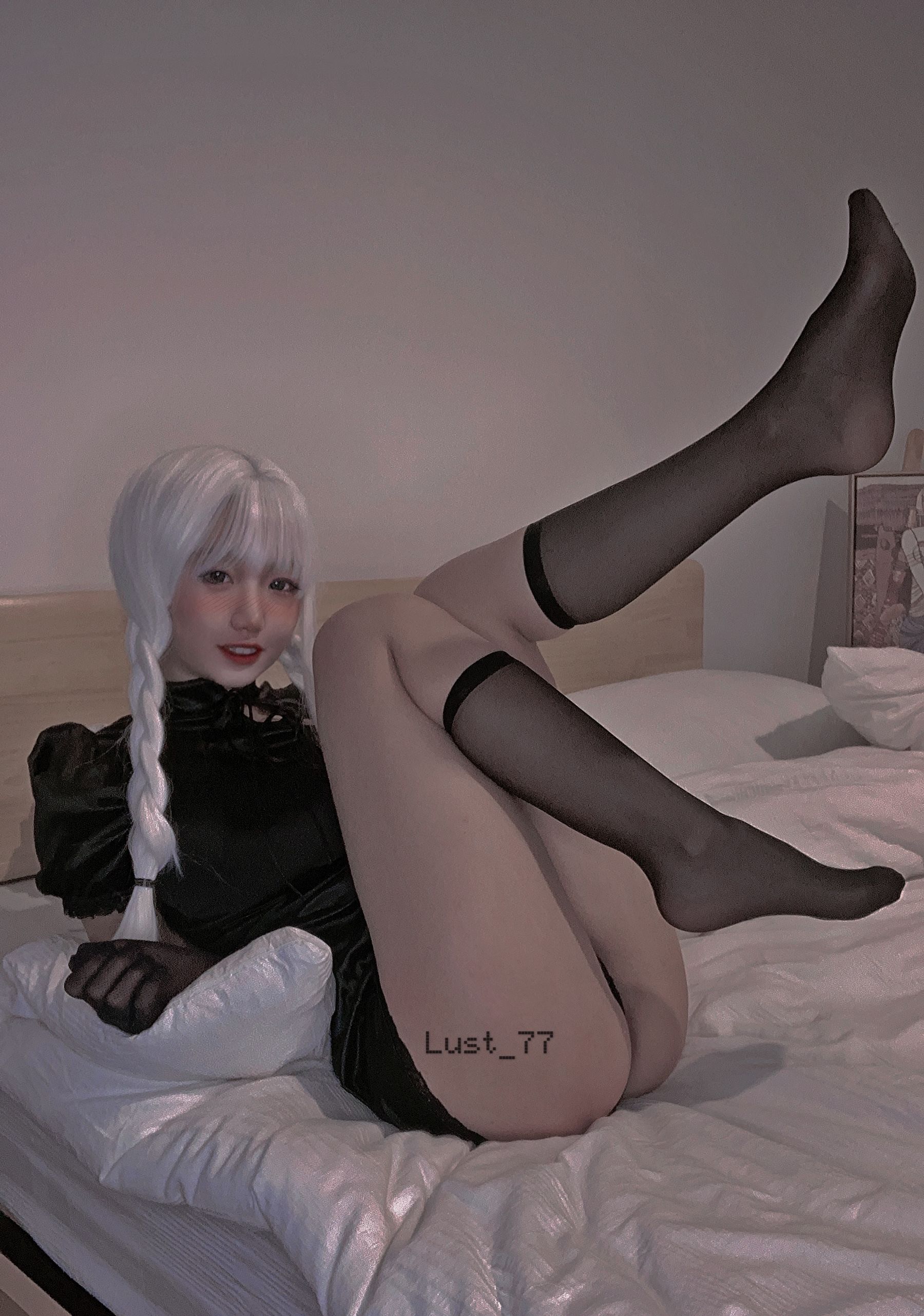 动漫博主柒柒要乖哦 – 辣妹旗袍 Cosplay-第25张