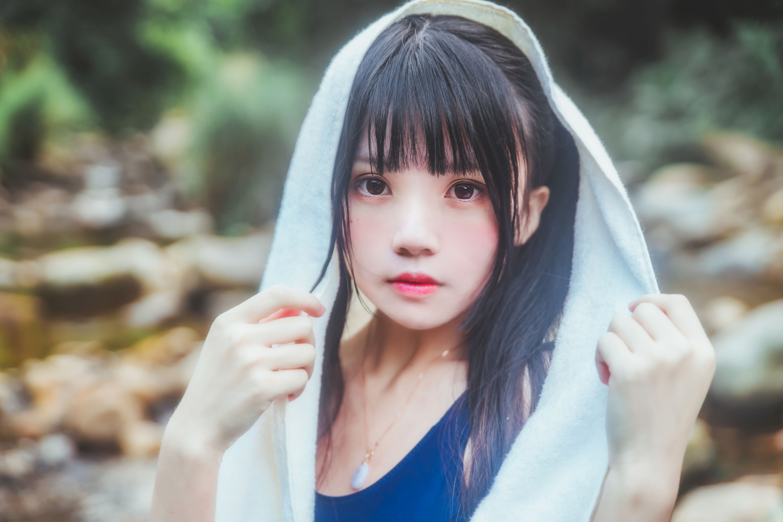[萝莉COS] 桜桃喵《校服少女COSPLAY湿身系列》 Cosplay-第30张