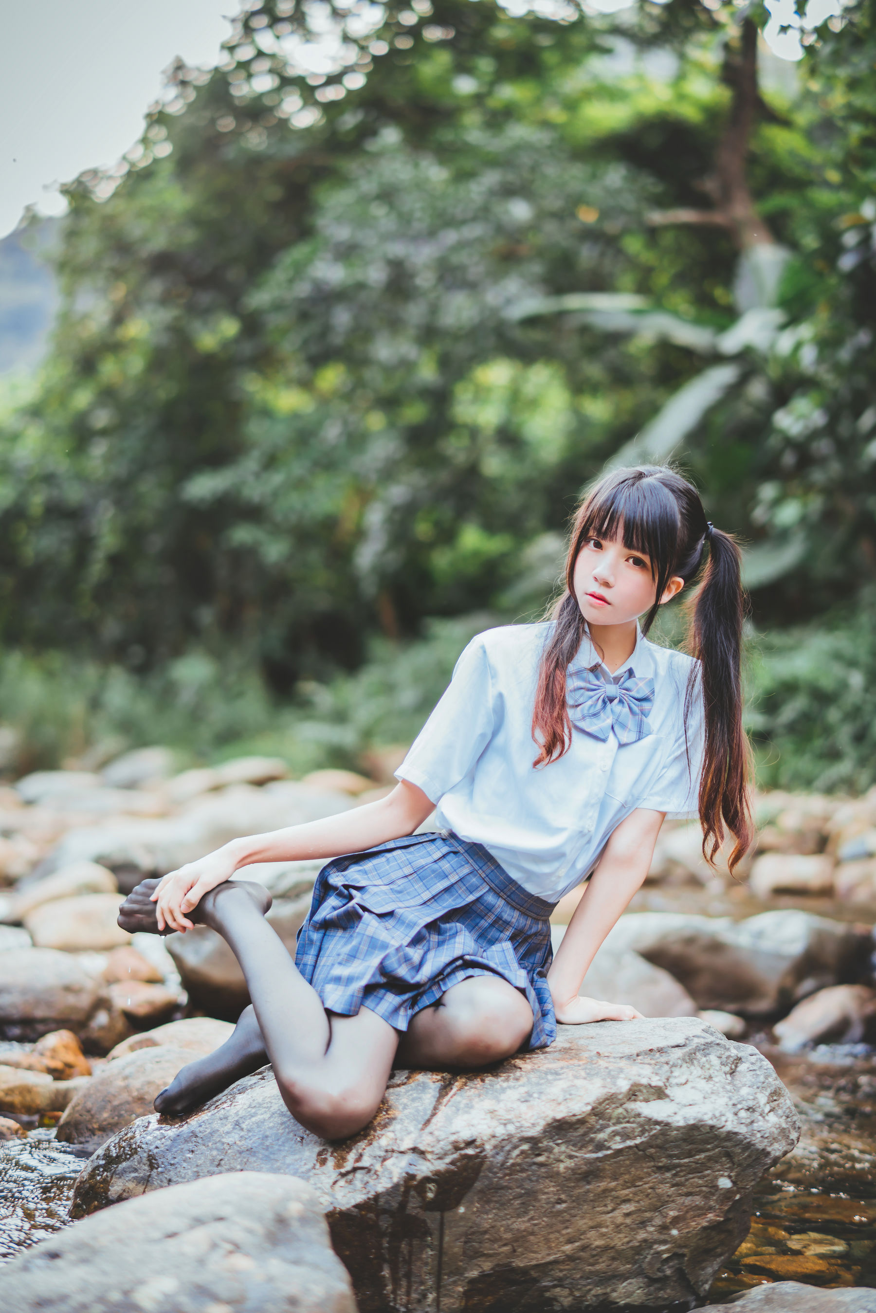 [萝莉COS] 桜桃喵《校服少女COSPLAY湿身系列》 Cosplay-第28张