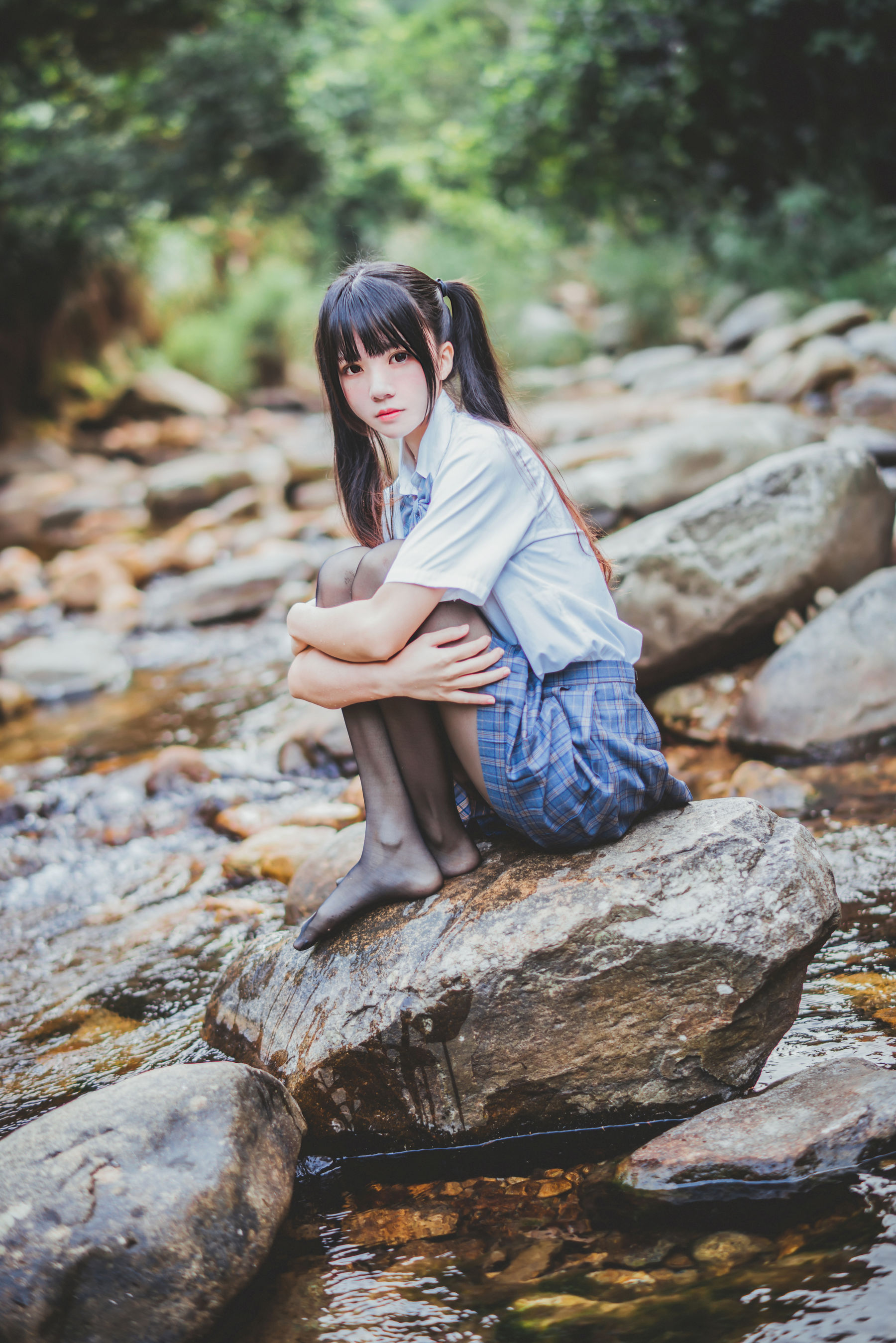 [萝莉COS] 桜桃喵《校服少女COSPLAY湿身系列》 Cosplay-第32张