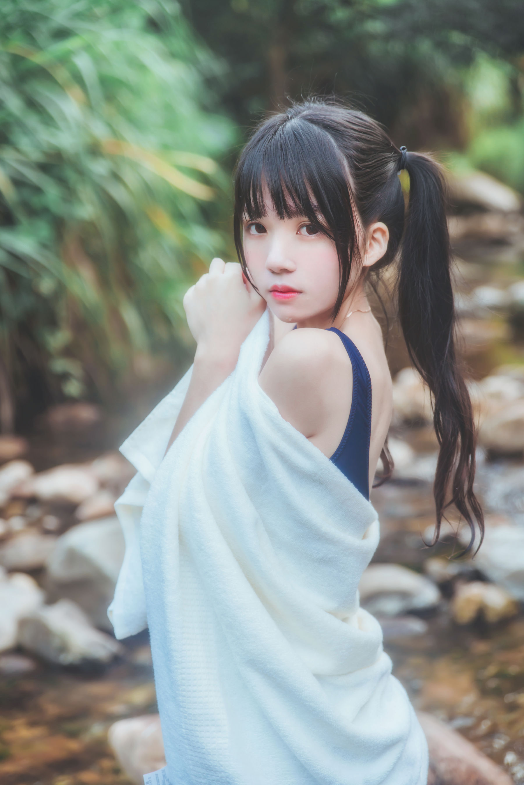 [萝莉COS] 桜桃喵《校服少女COSPLAY湿身系列》 Cosplay-第50张