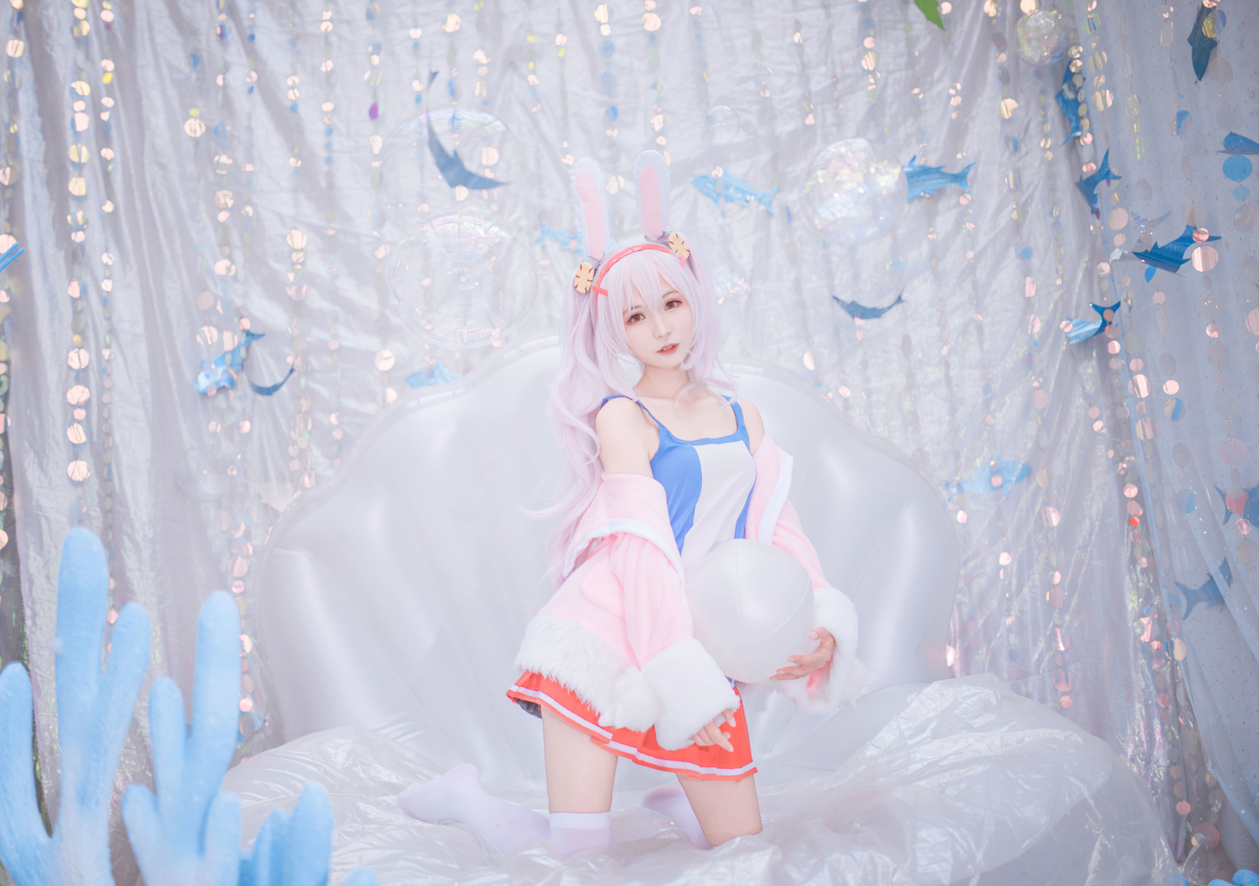 动漫博主北之北 – 碧蓝航线 拉菲 Cosplay-第1张