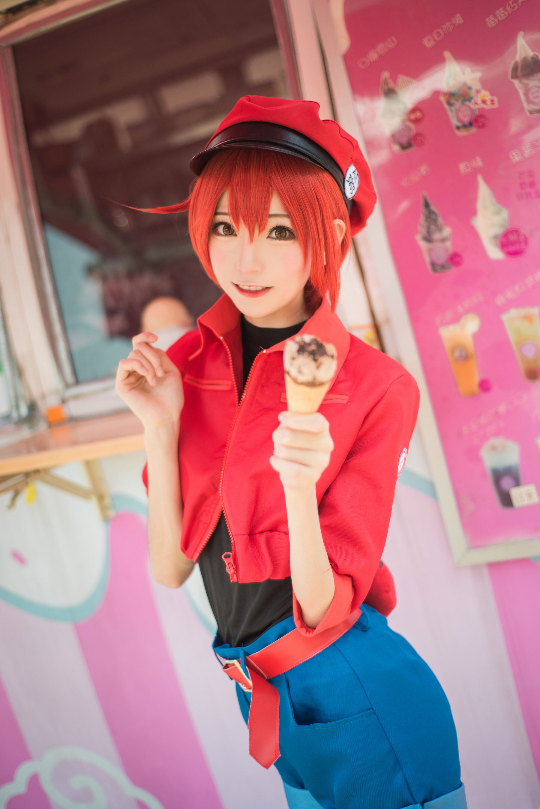 动漫博主Kitaro_绮太郎 工作细胞 Cosplay-第1张