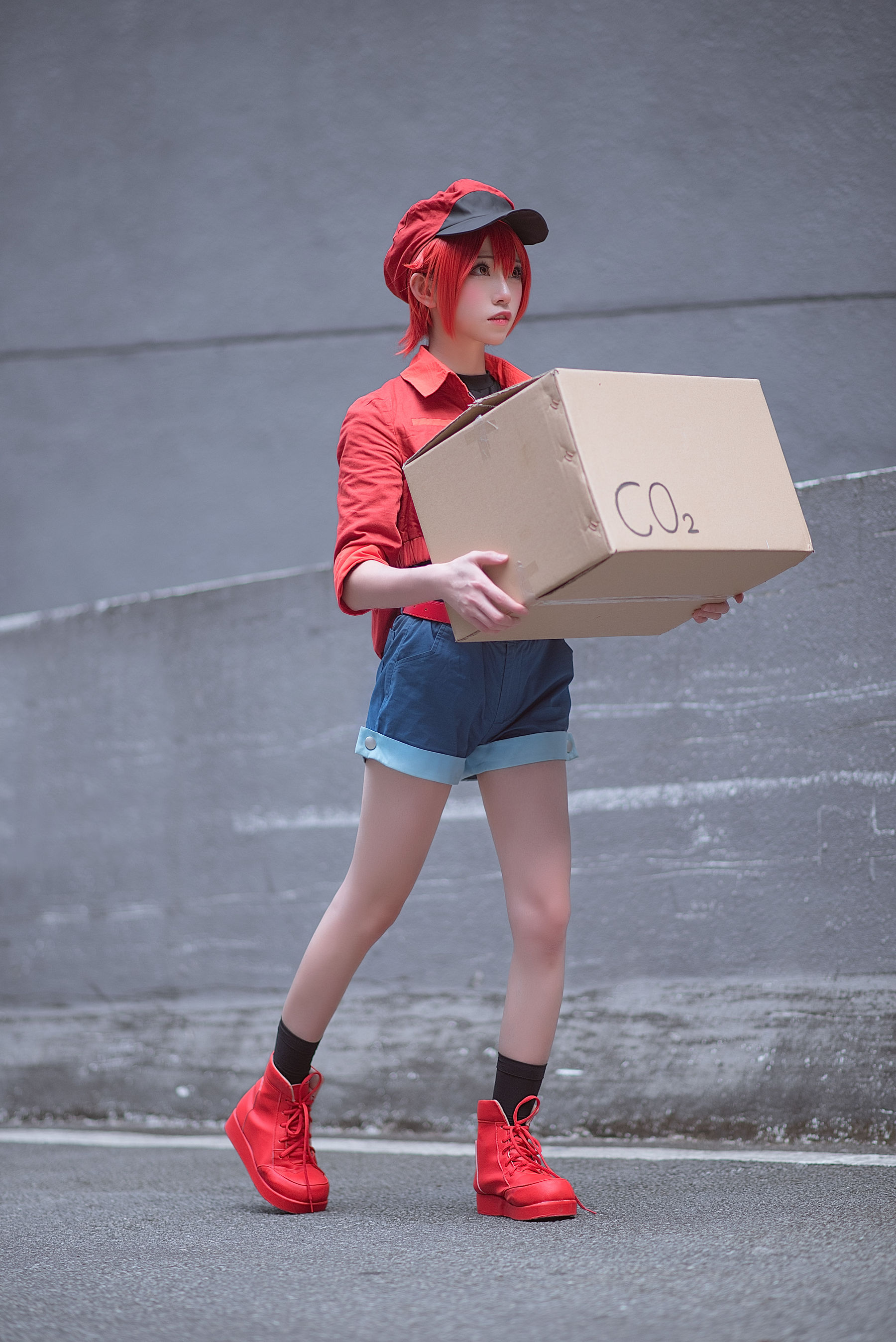 动漫博主Kitaro_绮太郎 工作细胞 Cosplay-第19张