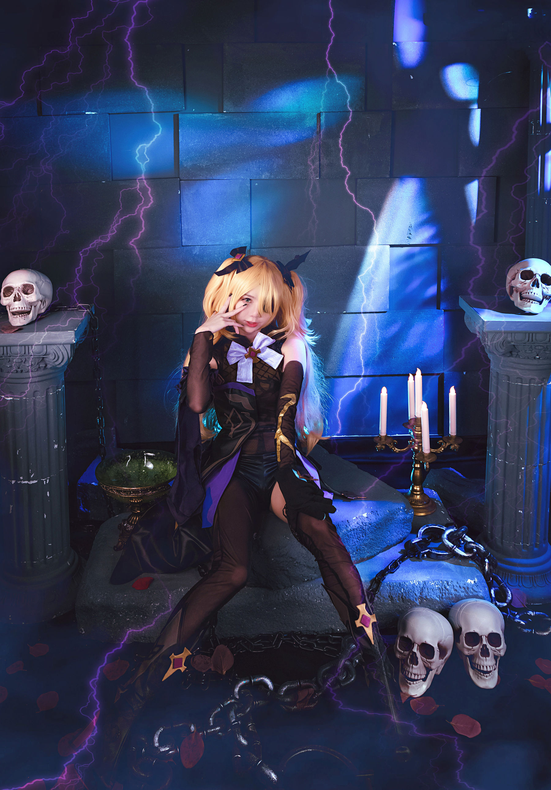 Sally Dorasnow – Fischl Cosplay-第20张