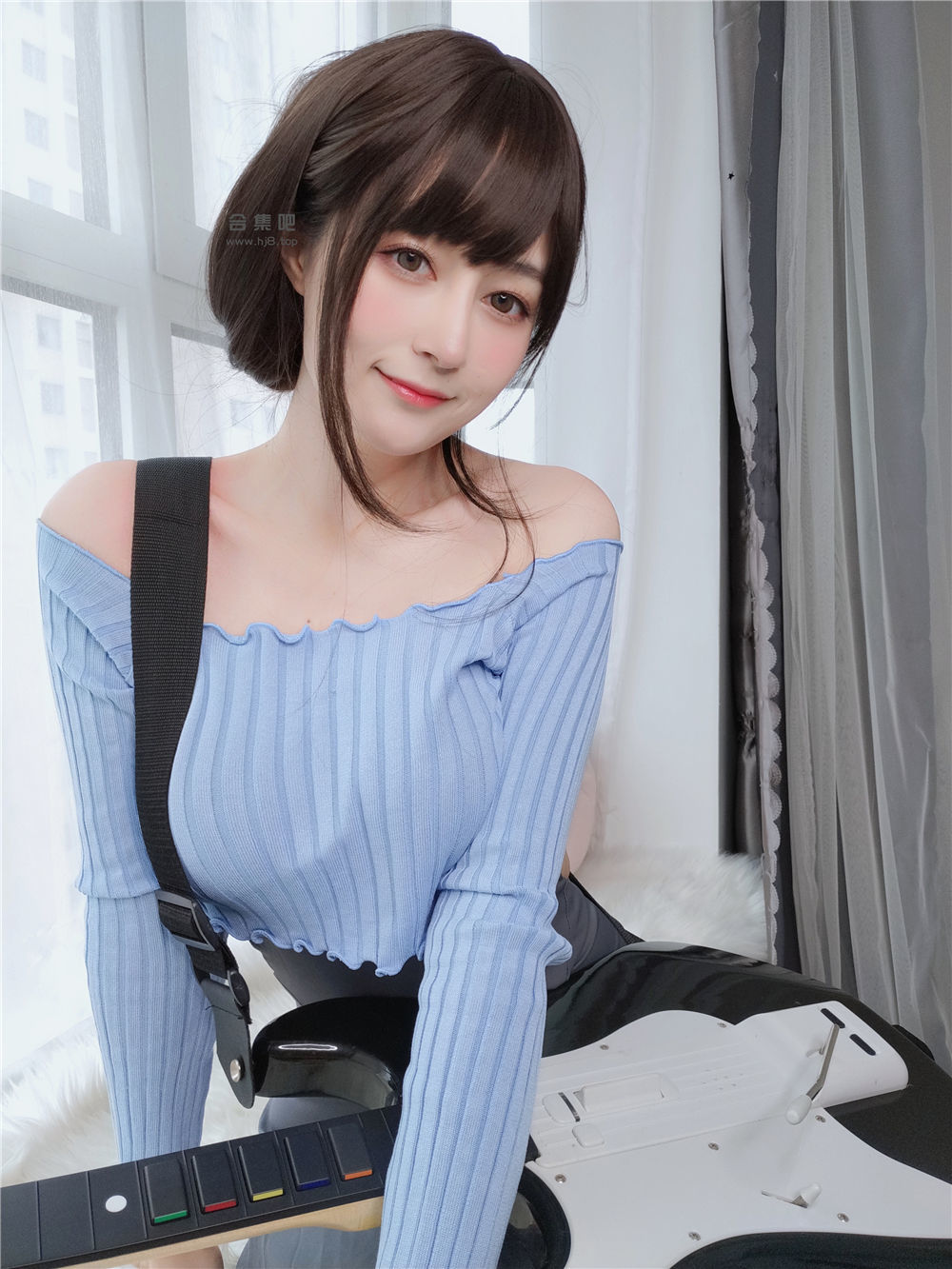 Coser小姐姐白银 – 吉他妹妹 Cosplay-第28张