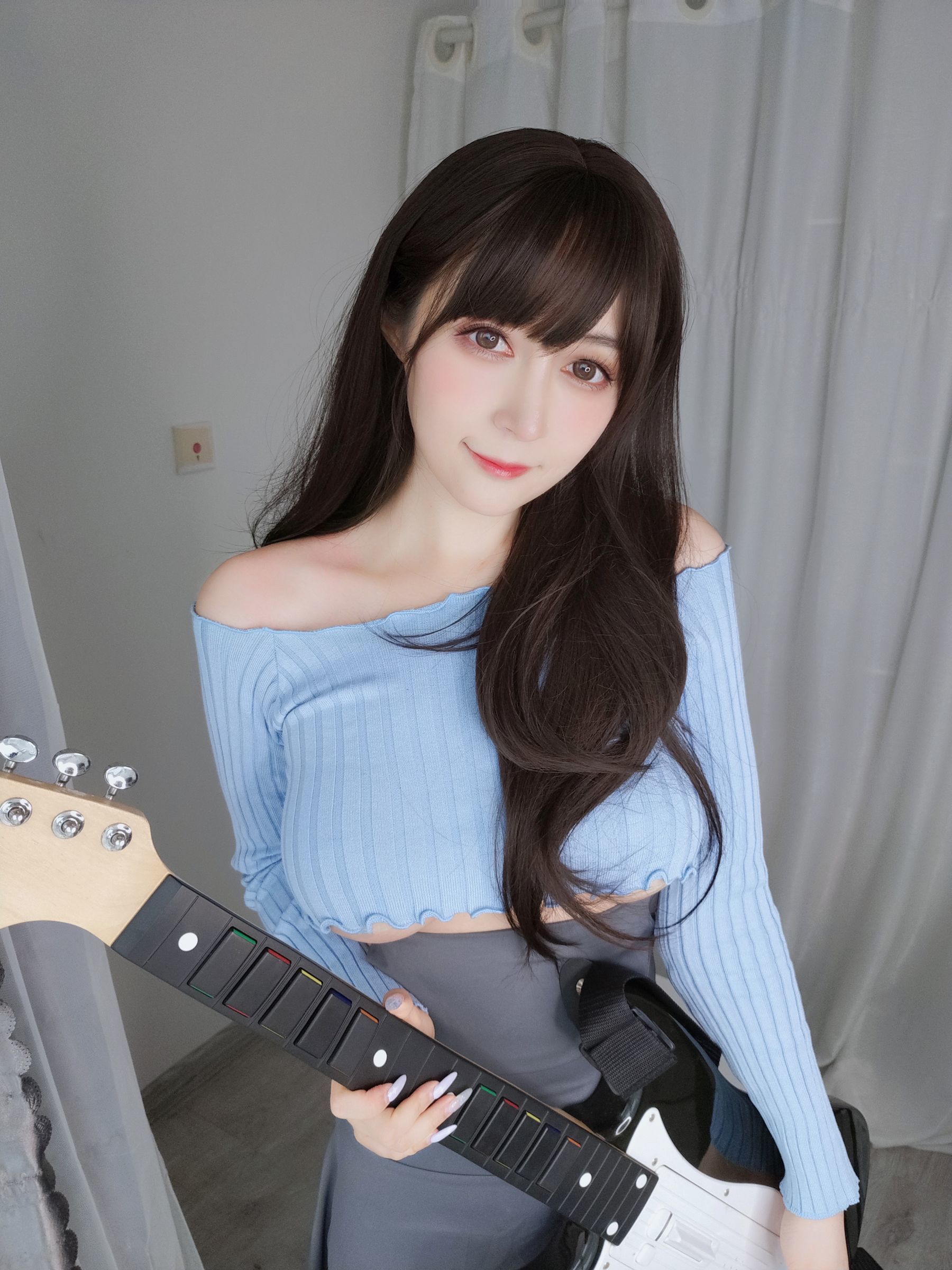 Coser小姐姐白银 – 吉他妹妹 Cosplay-第123张