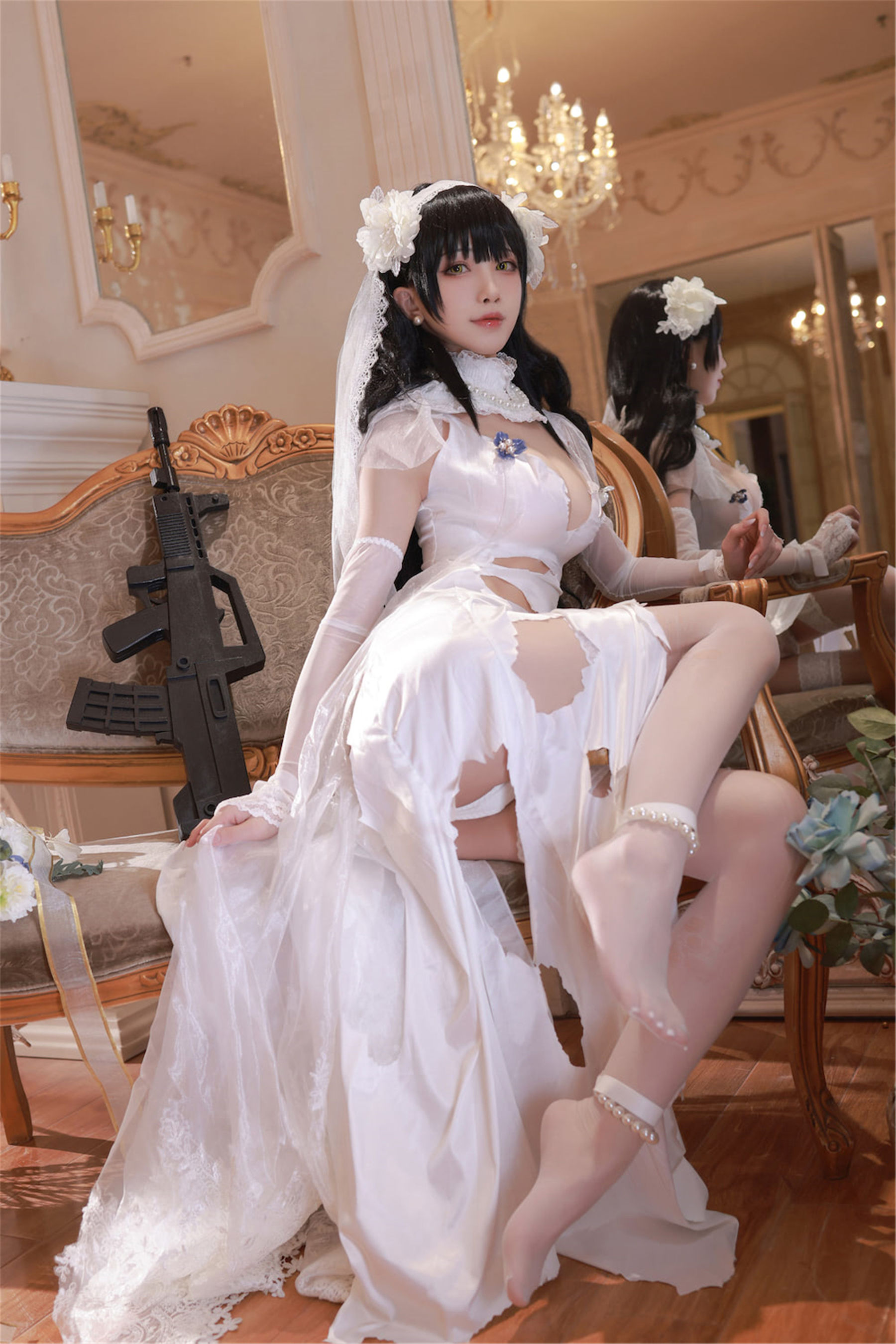 动漫博主水淼aqua – 少女前线 OTS14 ＆Type95 Cosplay-第36张