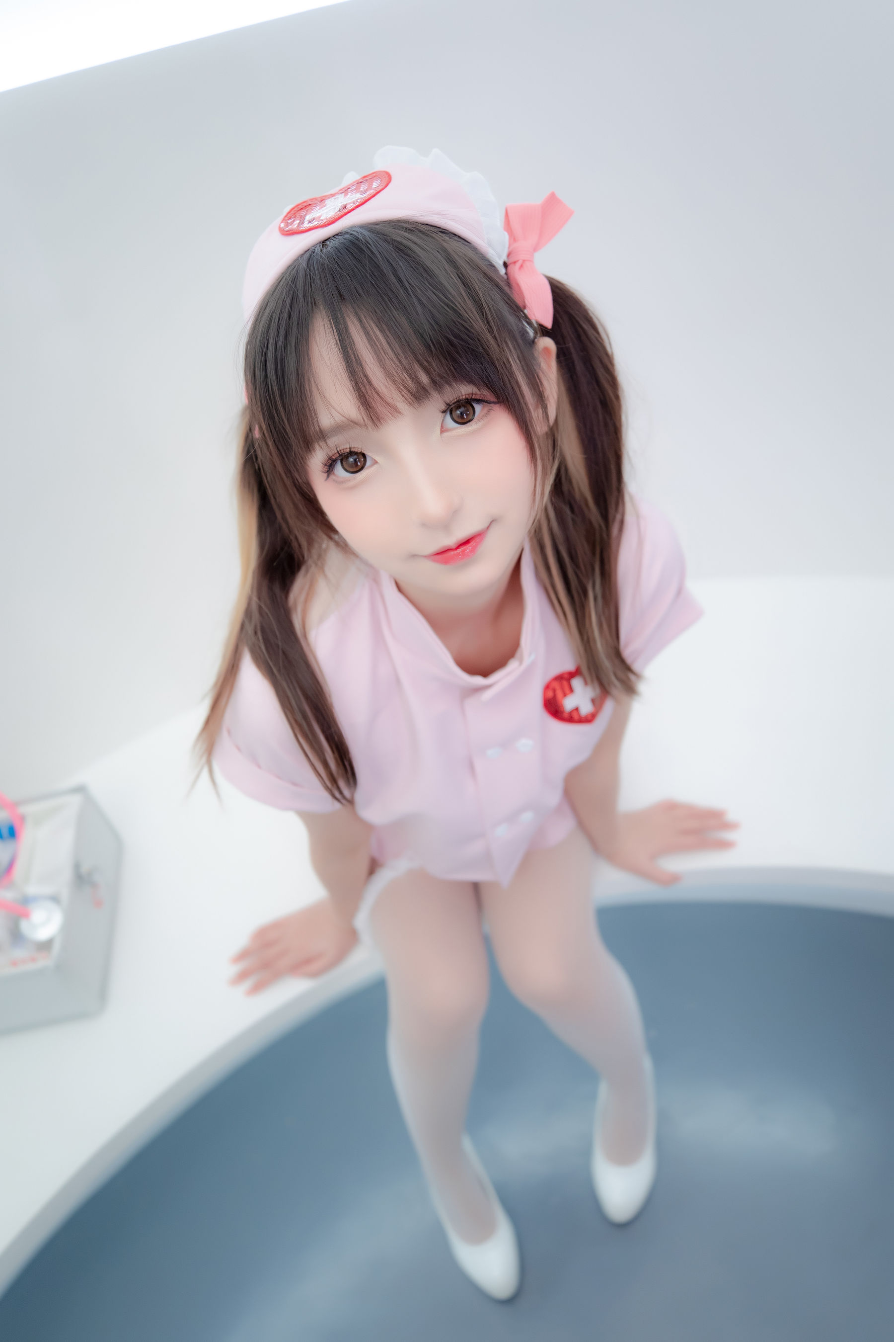 萝莉神楽板真冬 之心身バランス Cosplay-第32张