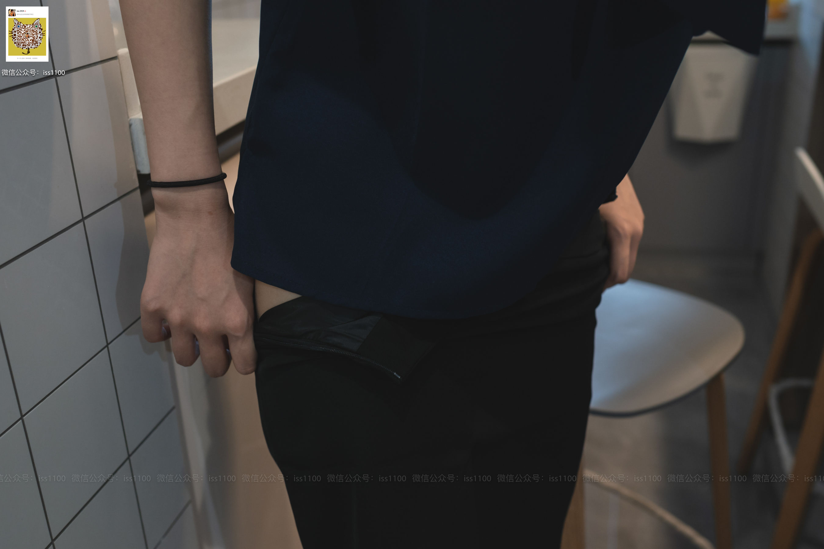 [ISS系列] 美晗 蓝色衬衫 Cosplay-第32张