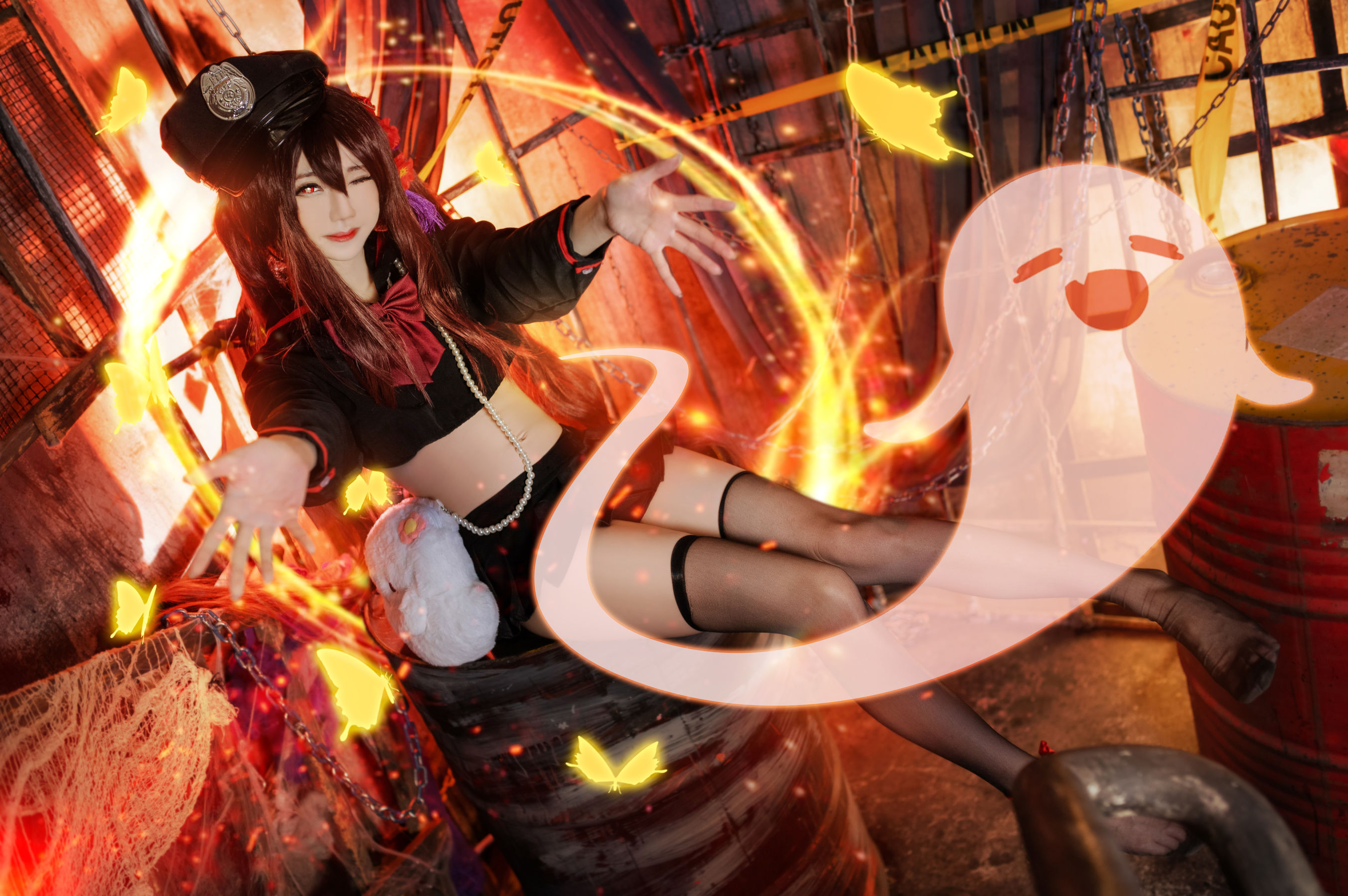 Sally Dorasnow – Hu-Tao Cosplay-第21张