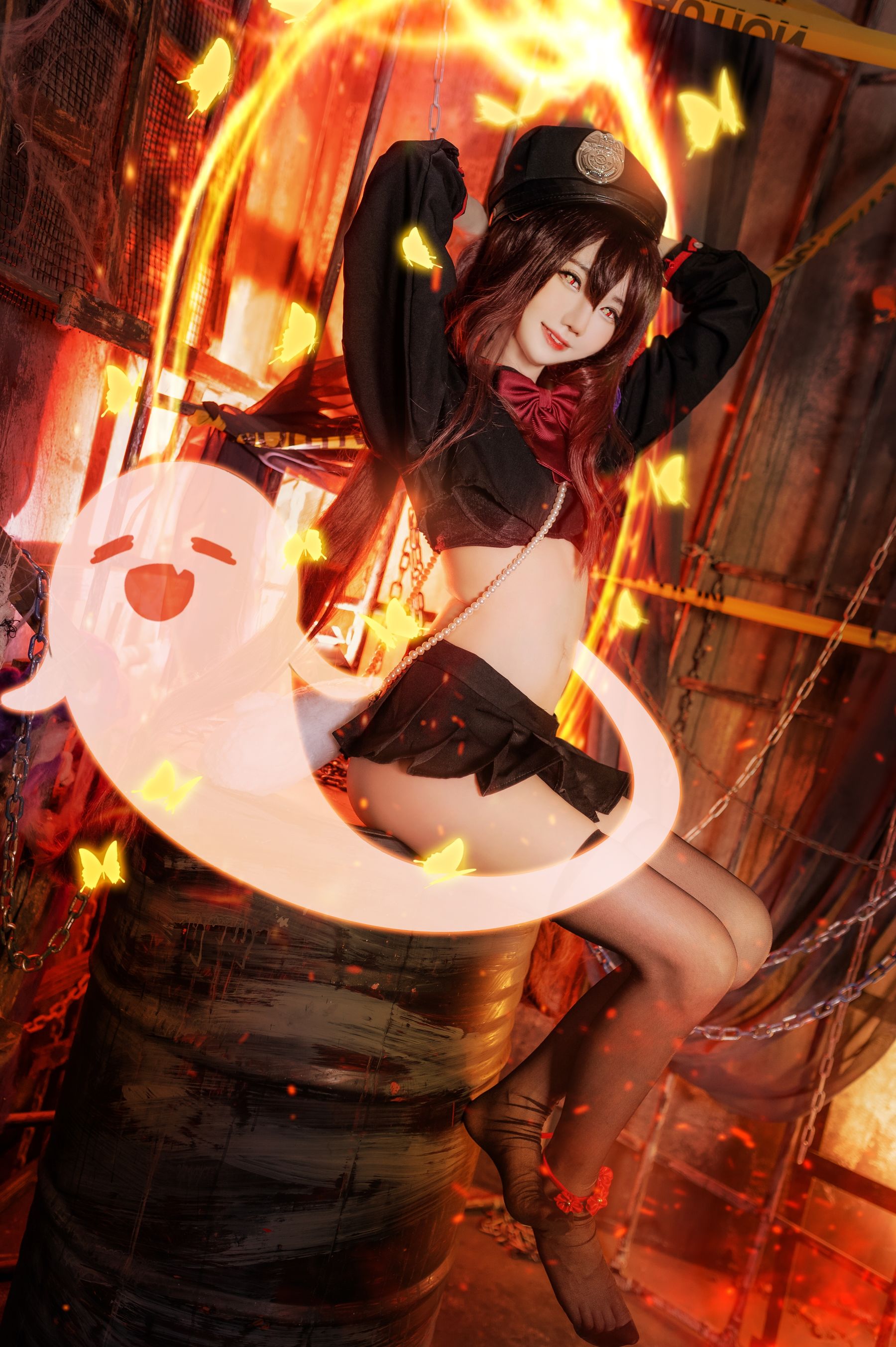 Sally Dorasnow – Hu-Tao Cosplay-第23张