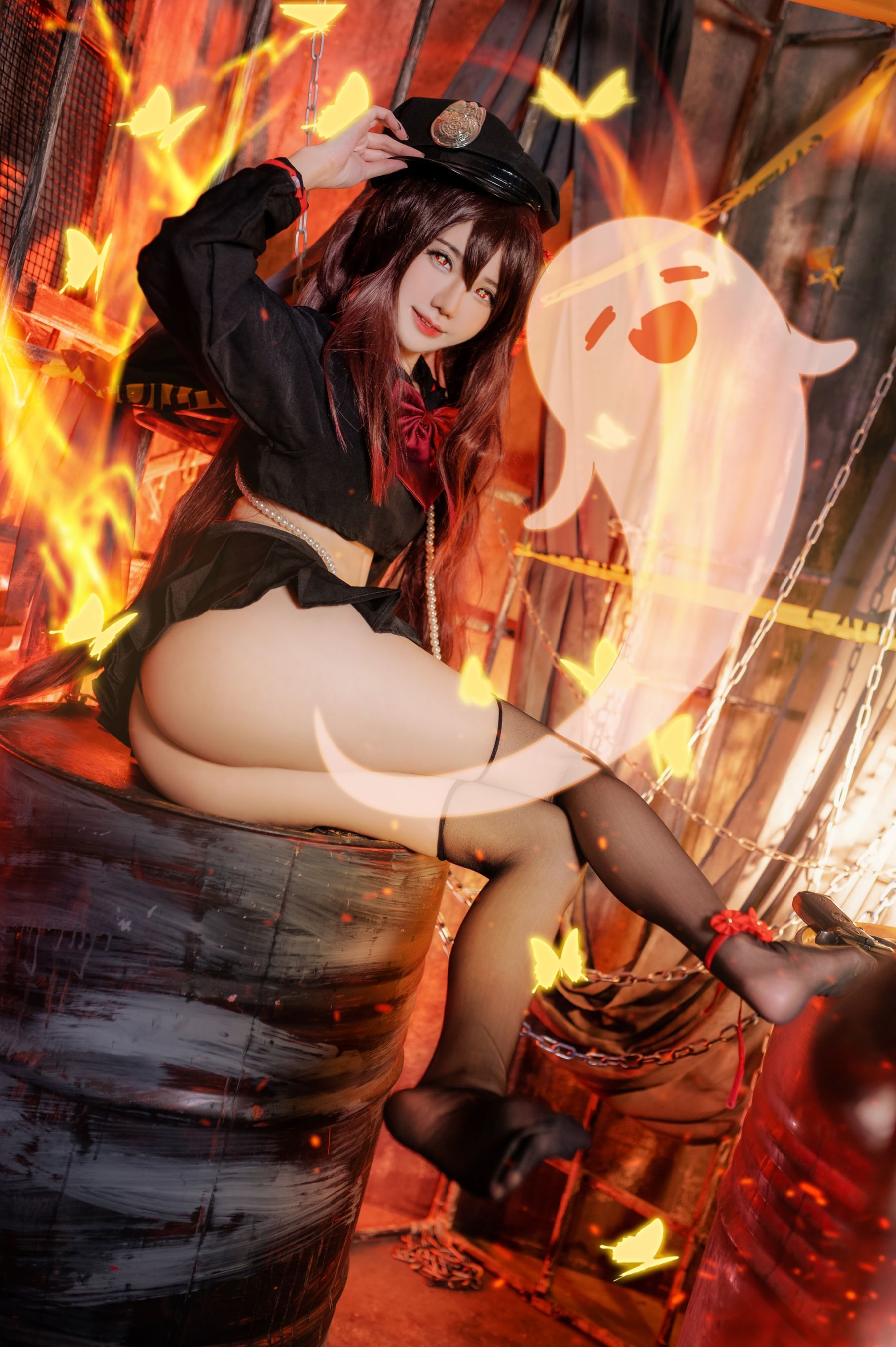 Sally Dorasnow – Hu-Tao Cosplay-第24张