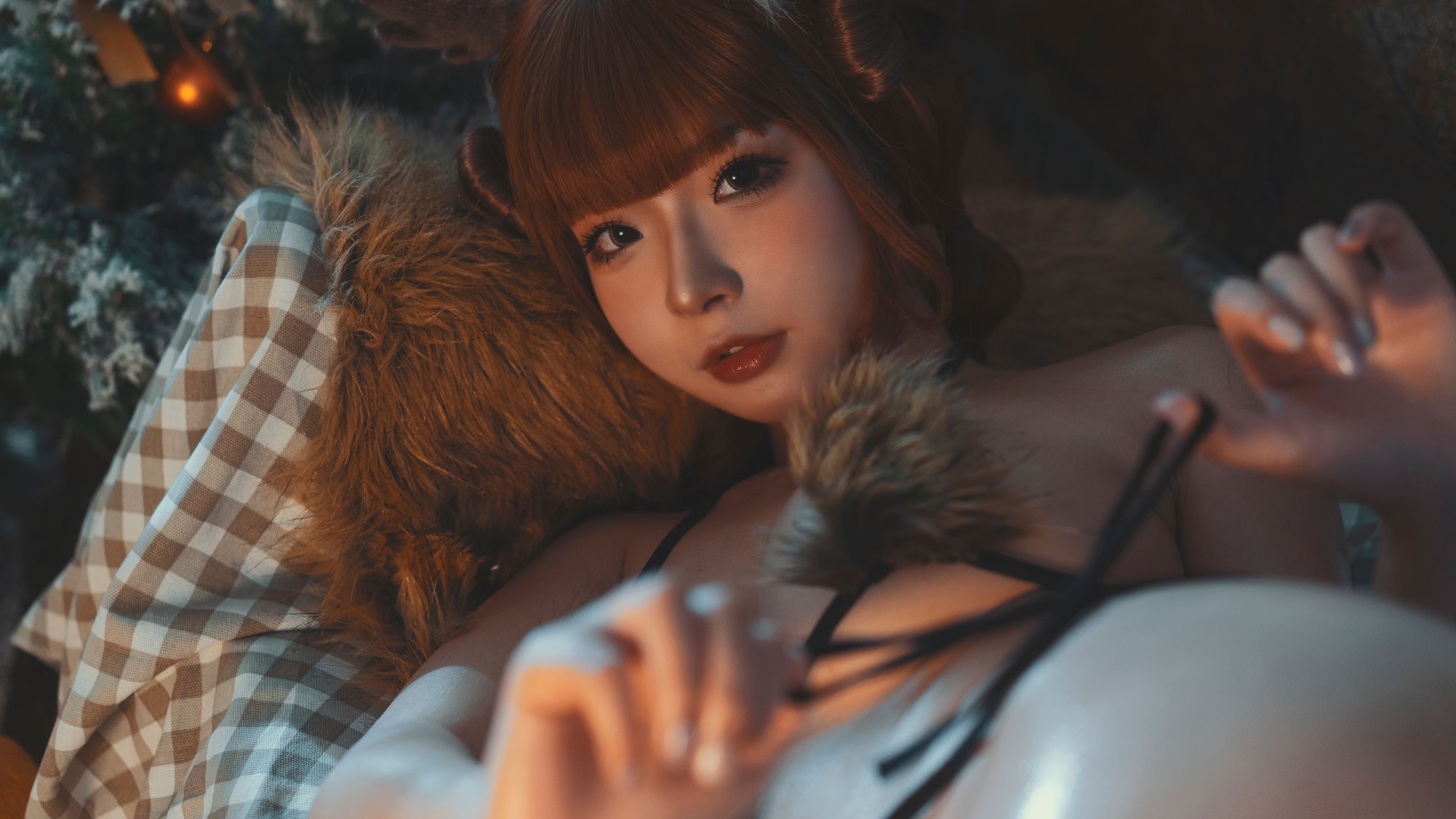 yuuhui玉汇 – 圣诞麋鹿兽耳 Cosplay-第28张