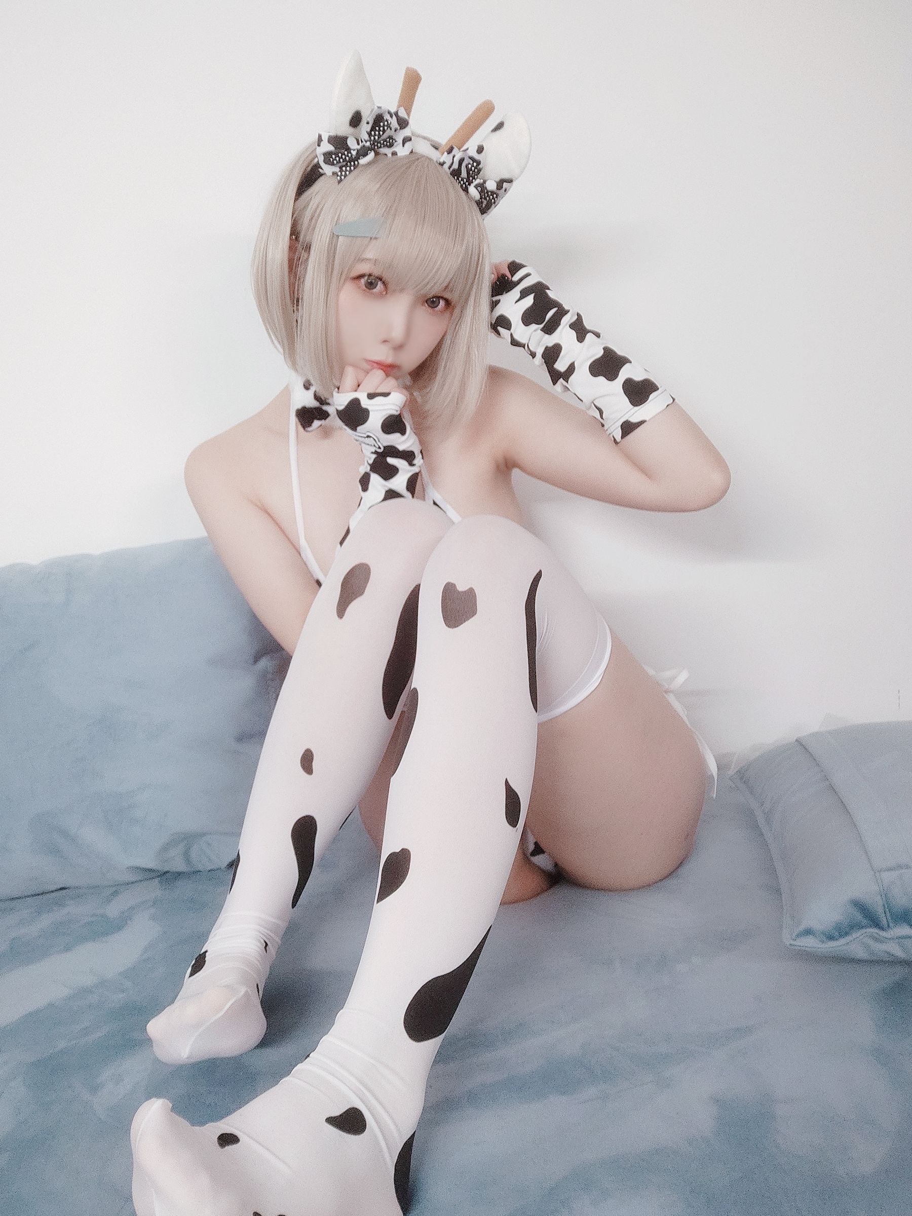 动漫博主弥七Minana – 奶牛 Cosplay-第16张