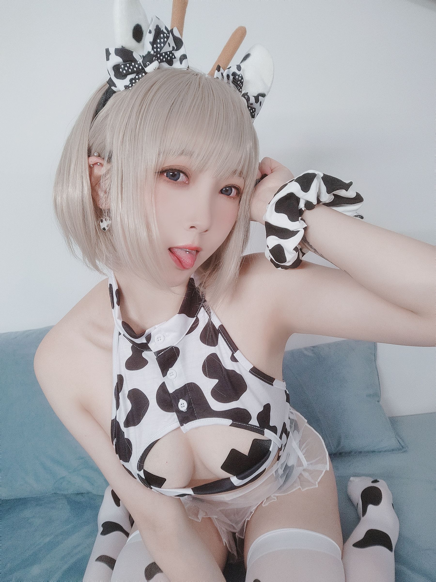 动漫博主弥七Minana – 奶牛 Cosplay-第29张