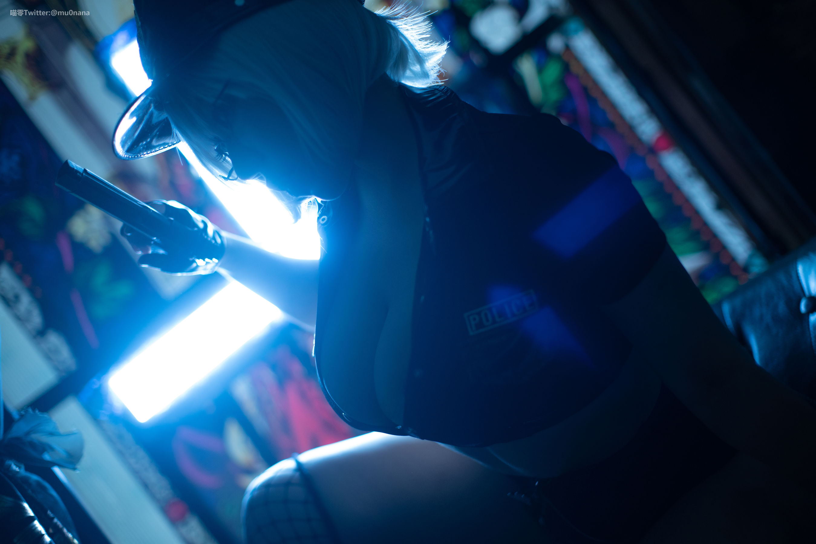 皮皮奶可可爱了啦喵零 – 匪警 Cosplay-第24张