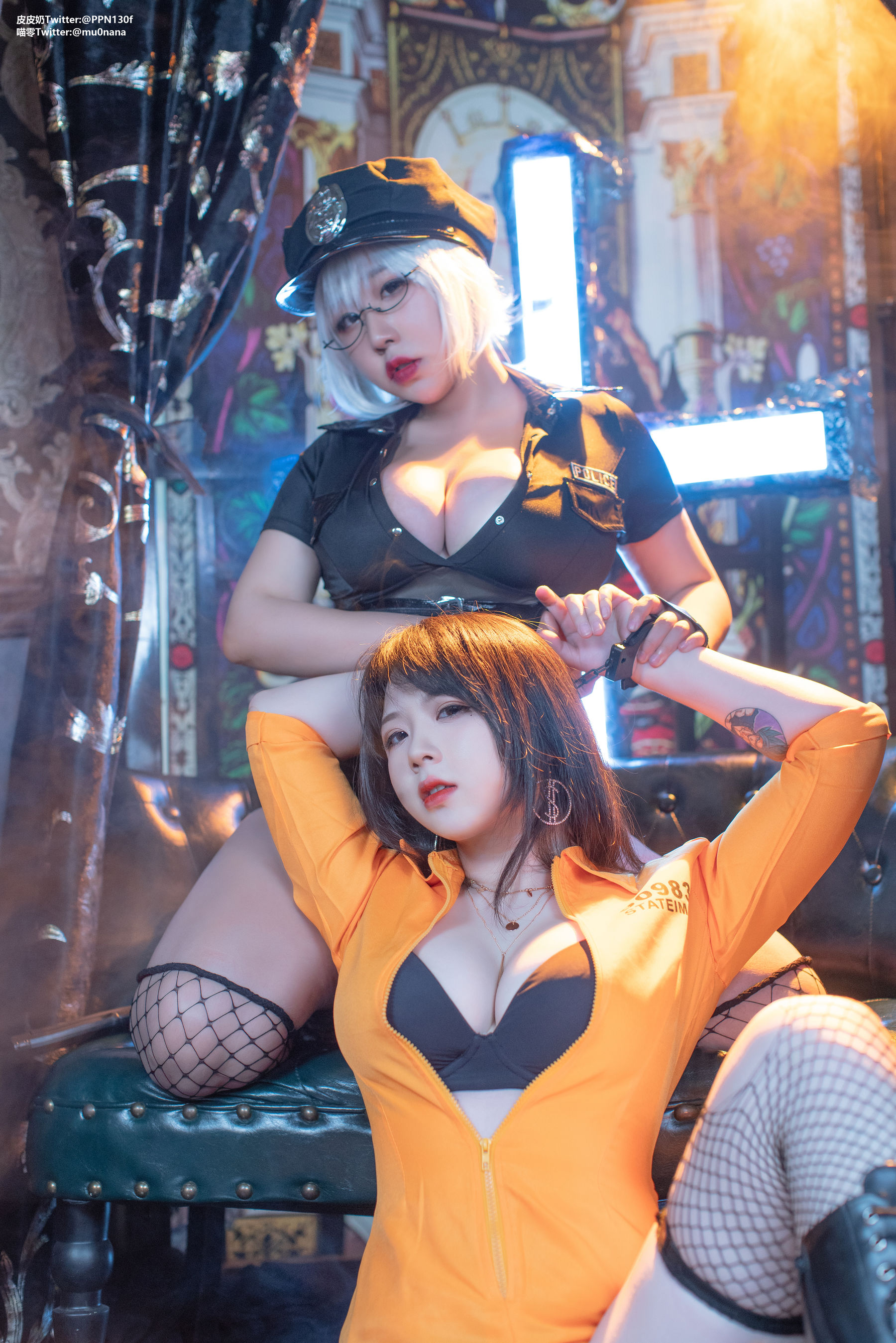 皮皮奶可可爱了啦喵零 – 匪警 Cosplay-第26张