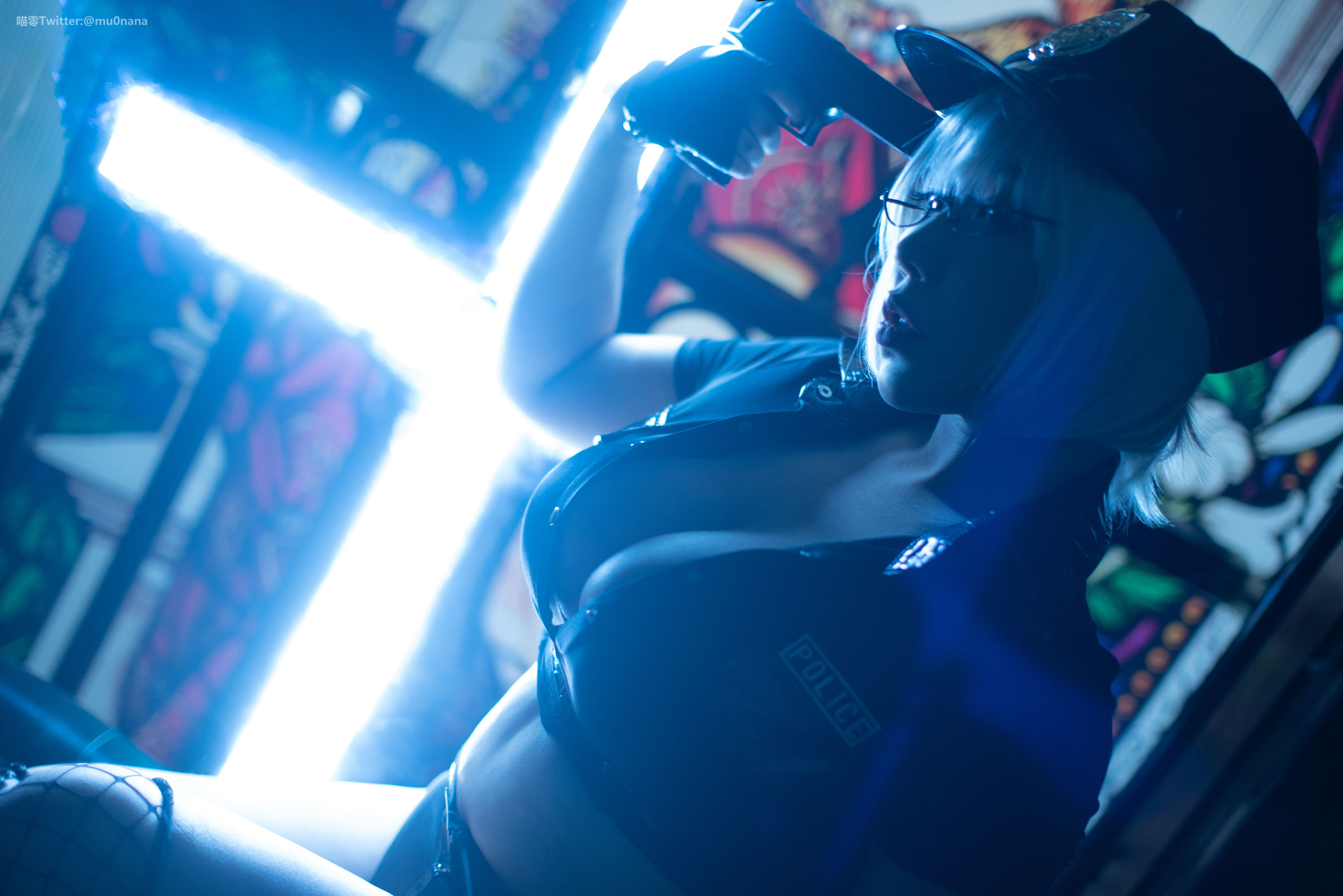 皮皮奶可可爱了啦喵零 – 匪警 Cosplay-第28张