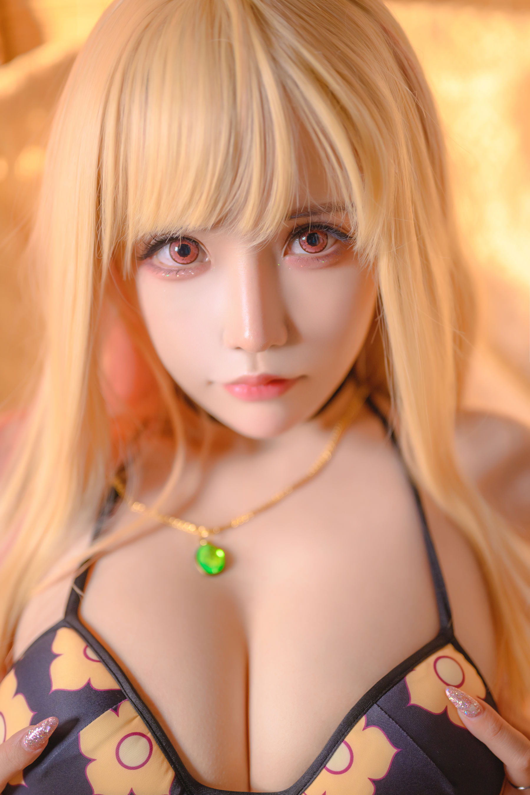 二次元妹子抱走莫子aa – 喜多川泳装 Cosplay-第22张
