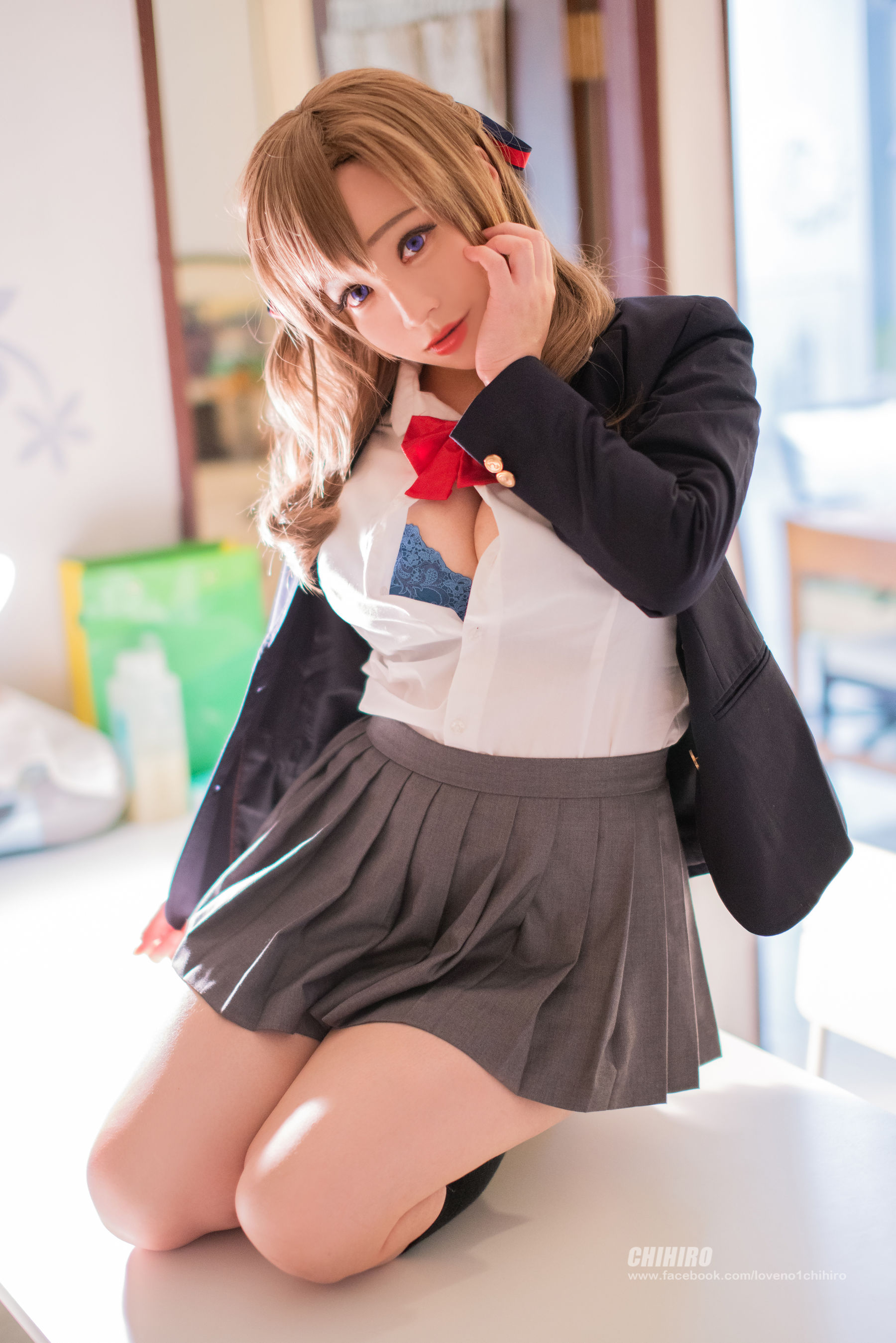 Cos妹子千寻 – 大好真真子 Cosplay-第37张