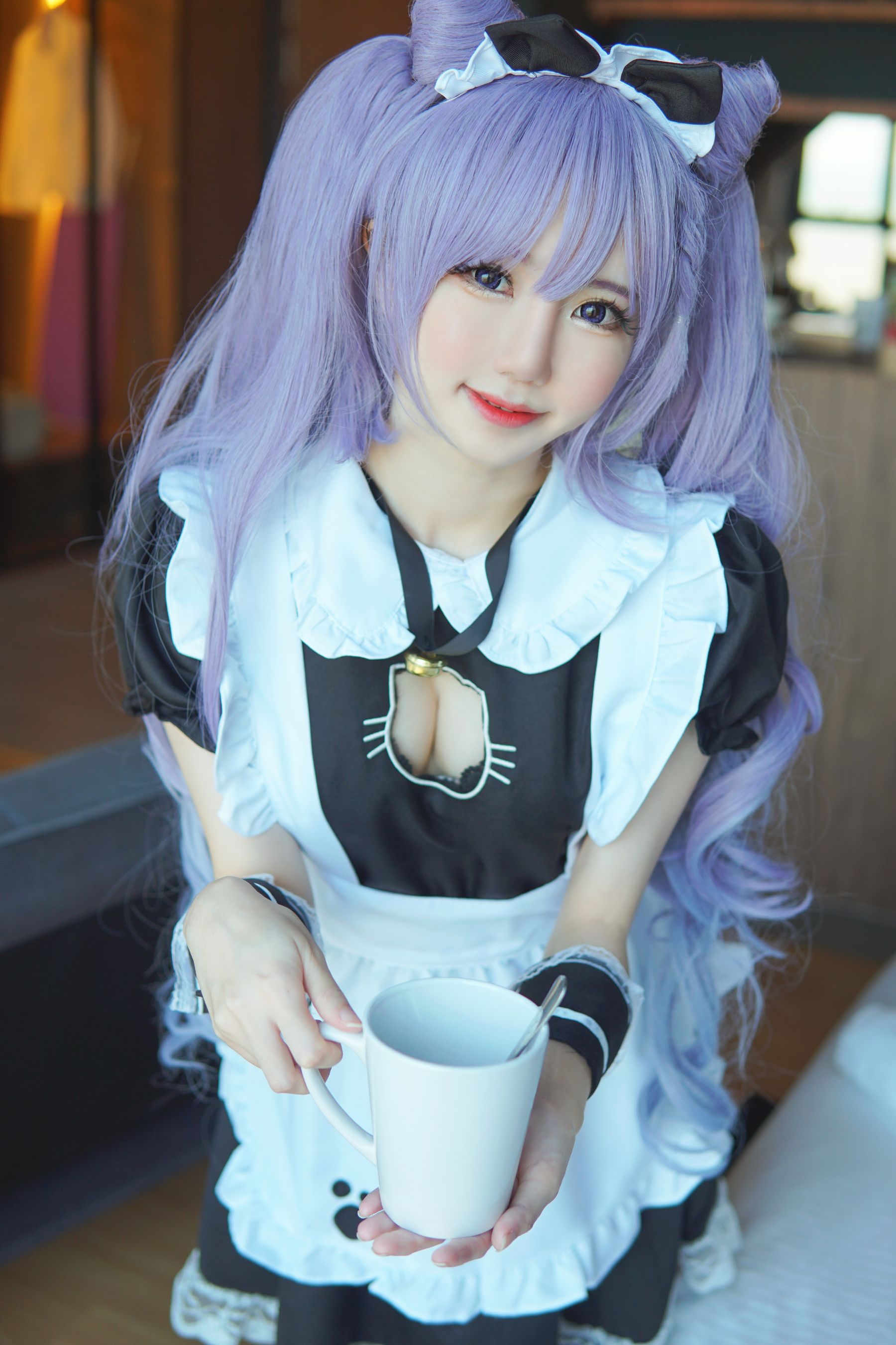 Sally Dorasnow – Keqing Maid Cosplay-第34张