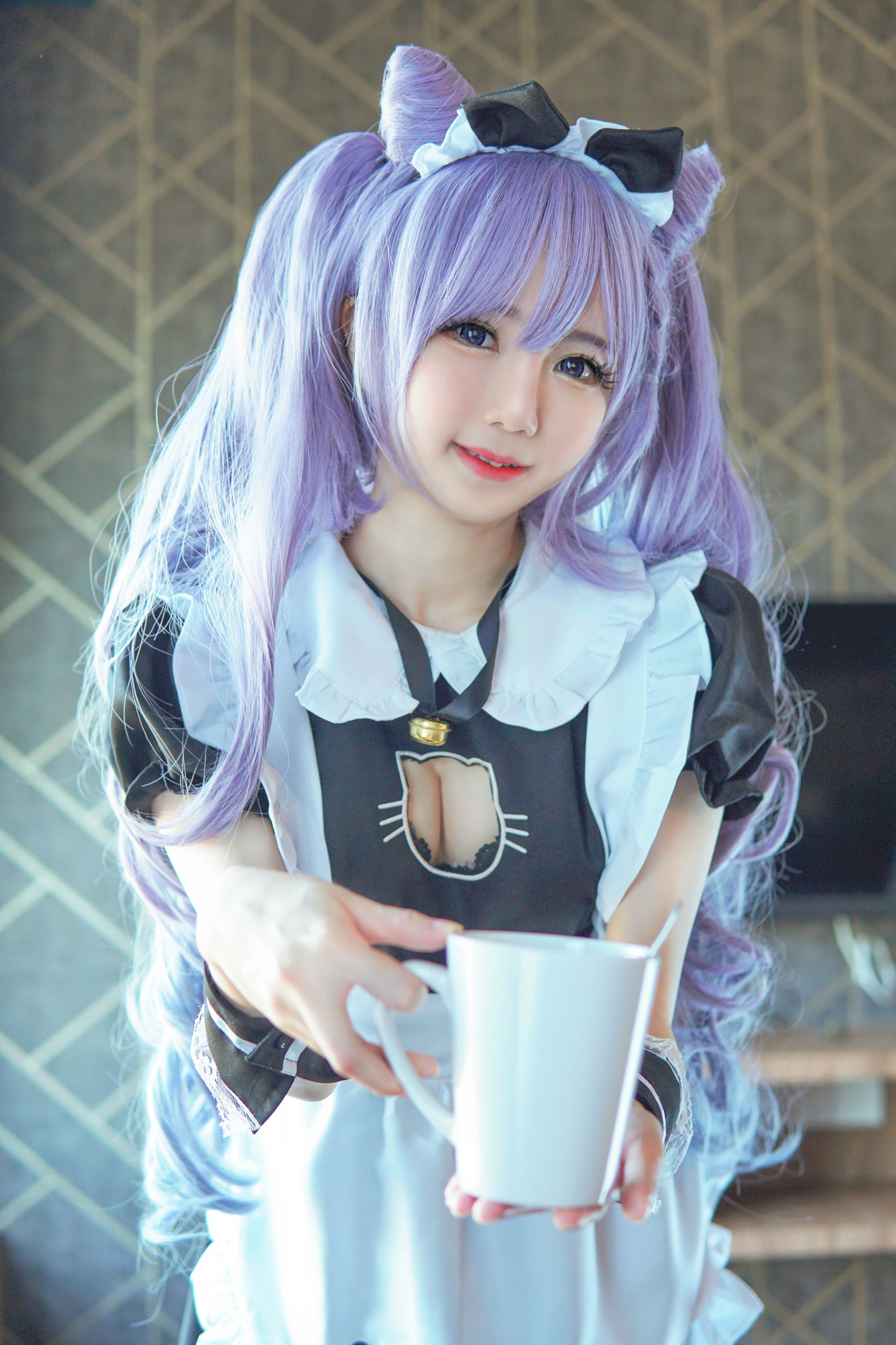 Sally Dorasnow – Keqing Maid Cosplay-第33张