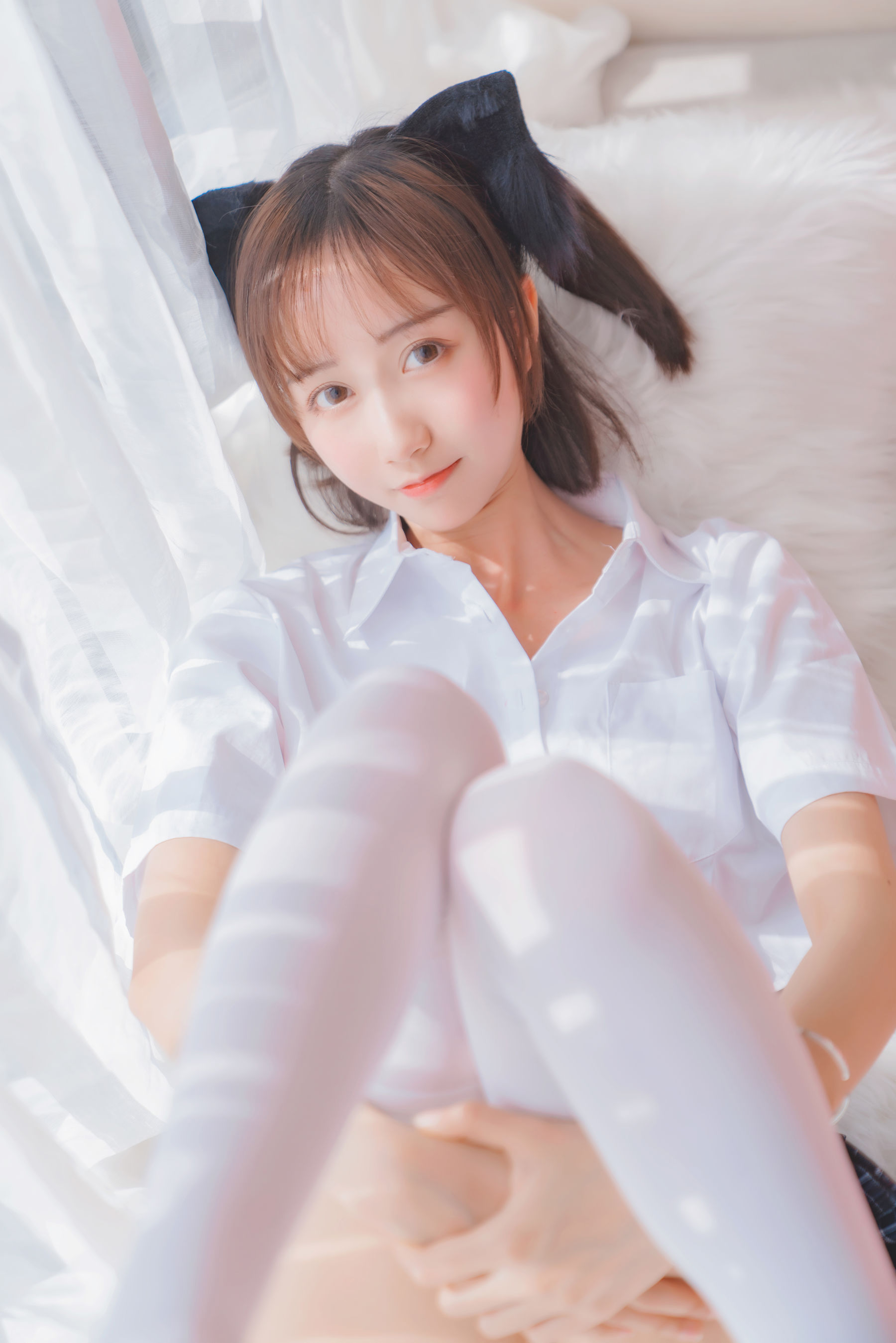 萌系小姐姐木绵绵OwO – 怀中猫 Cosplay-第19张