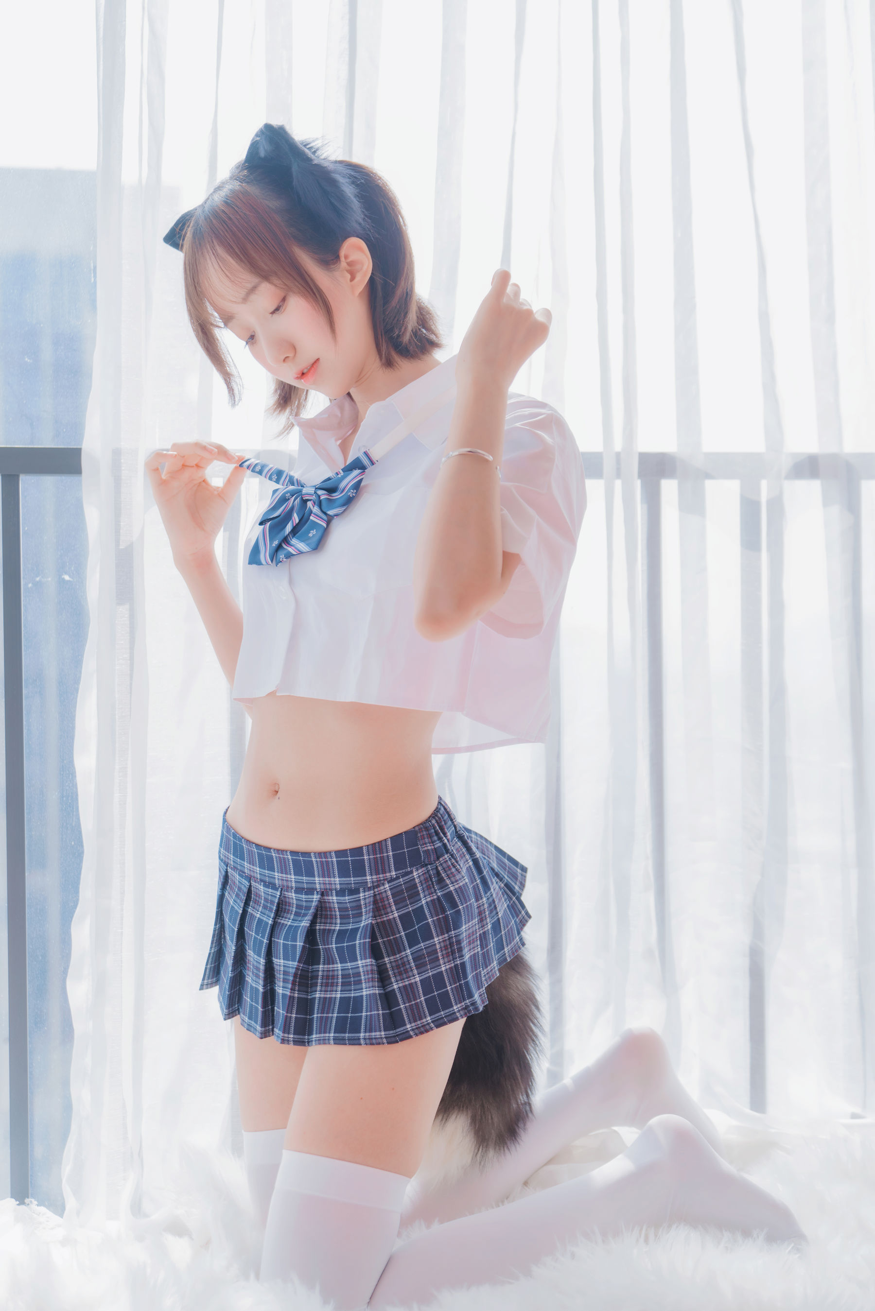 萌系小姐姐木绵绵OwO – 怀中猫 Cosplay-第21张