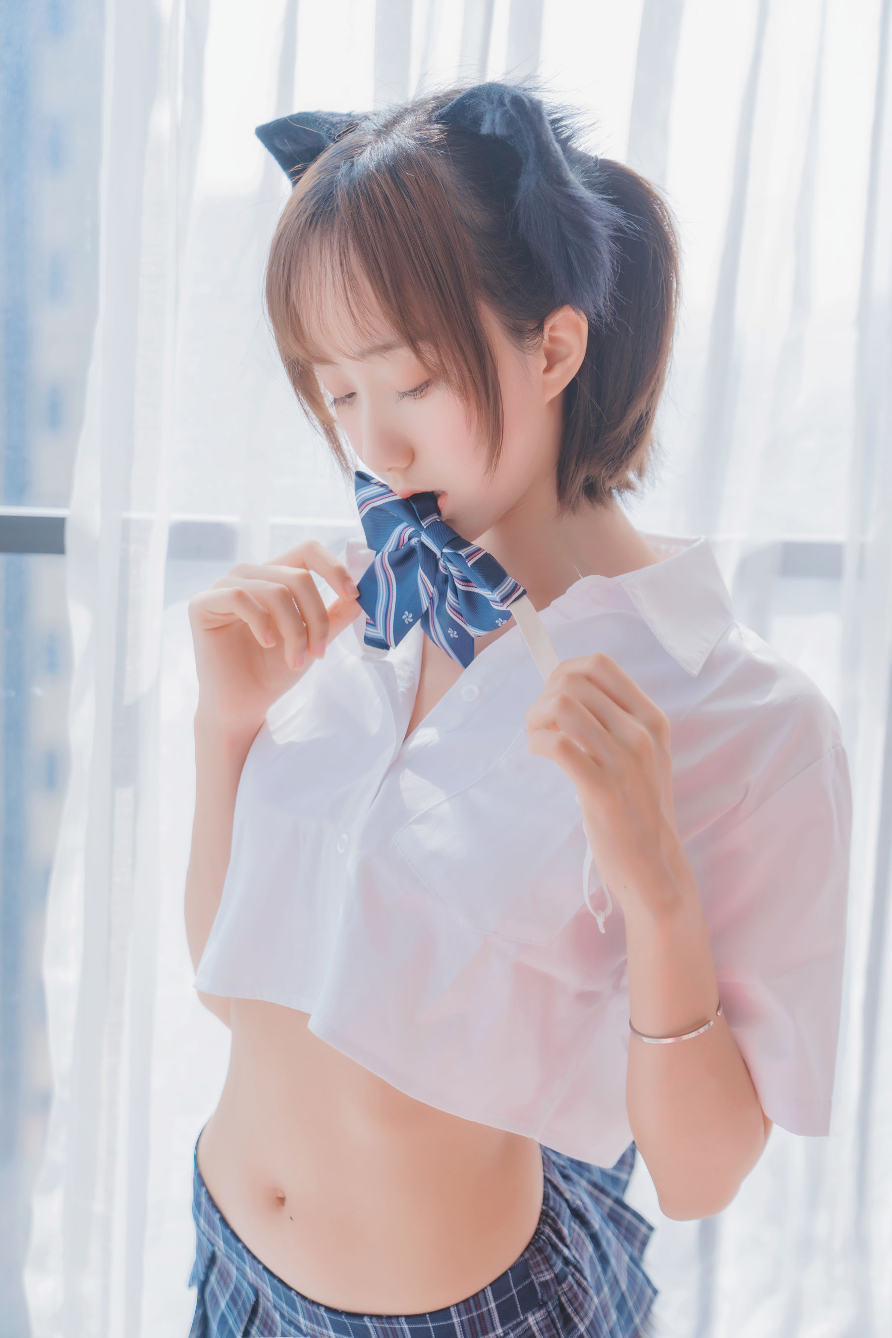 萌系小姐姐木绵绵OwO – 怀中猫 Cosplay-第23张