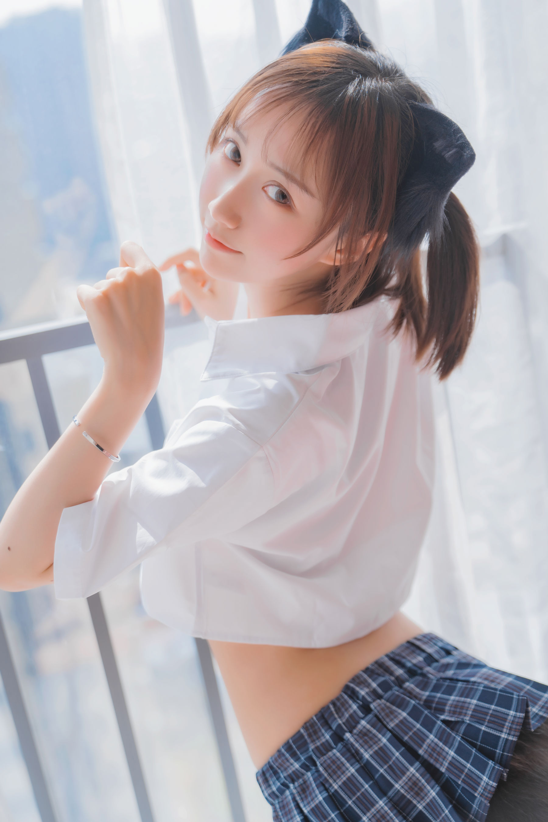 萌系小姐姐木绵绵OwO – 怀中猫 Cosplay-第24张
