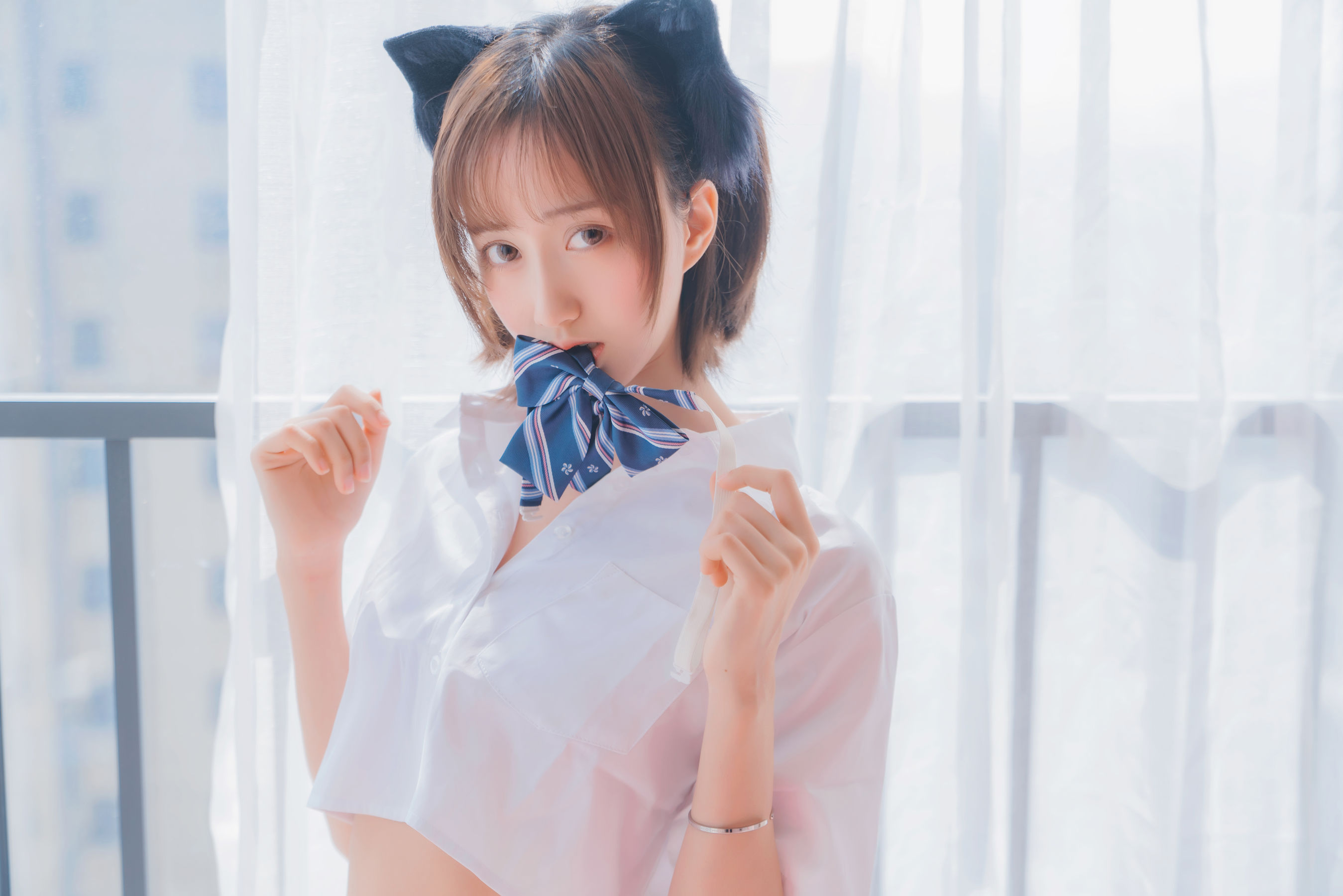 萌系小姐姐木绵绵OwO – 怀中猫 Cosplay-第26张