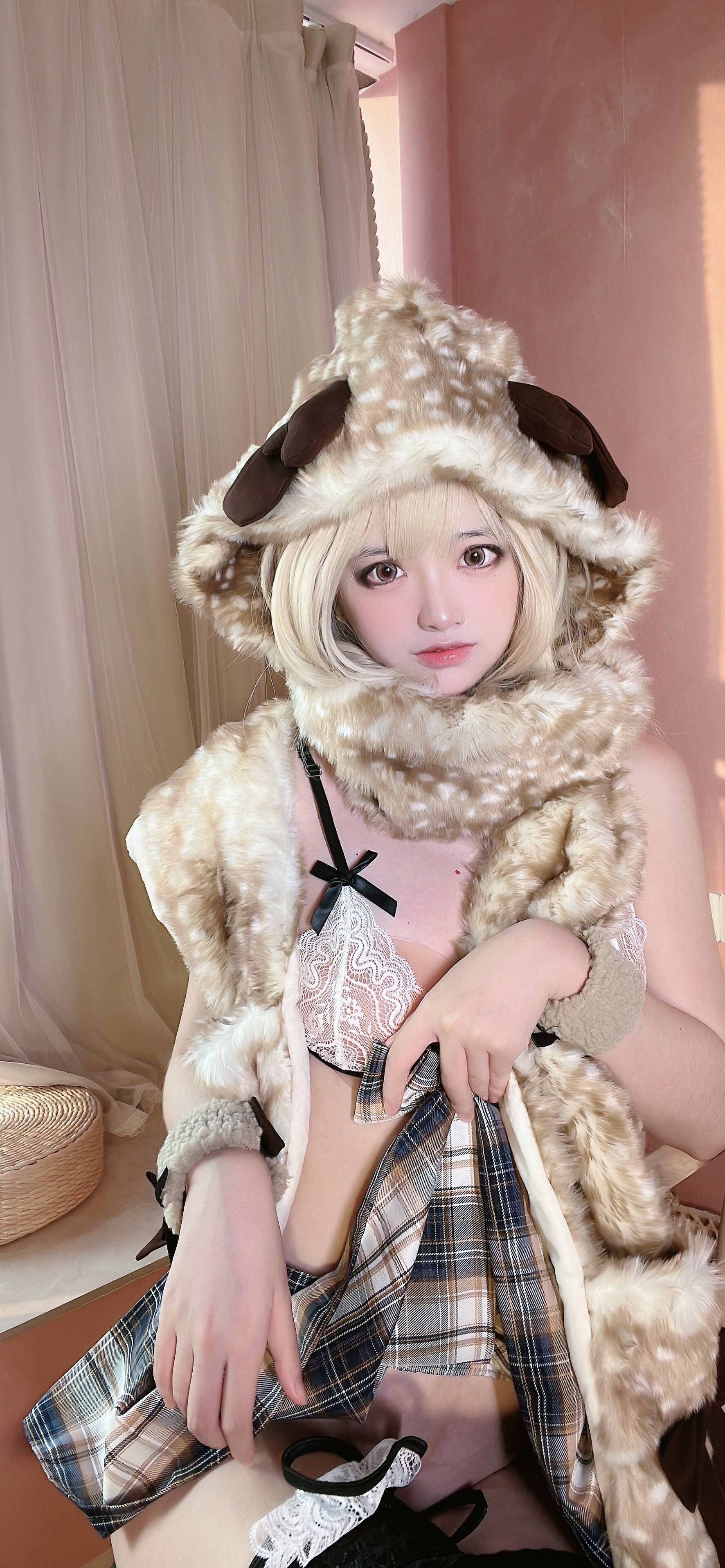 疯猫ss – 麋鹿少女 Cosplay-第28张