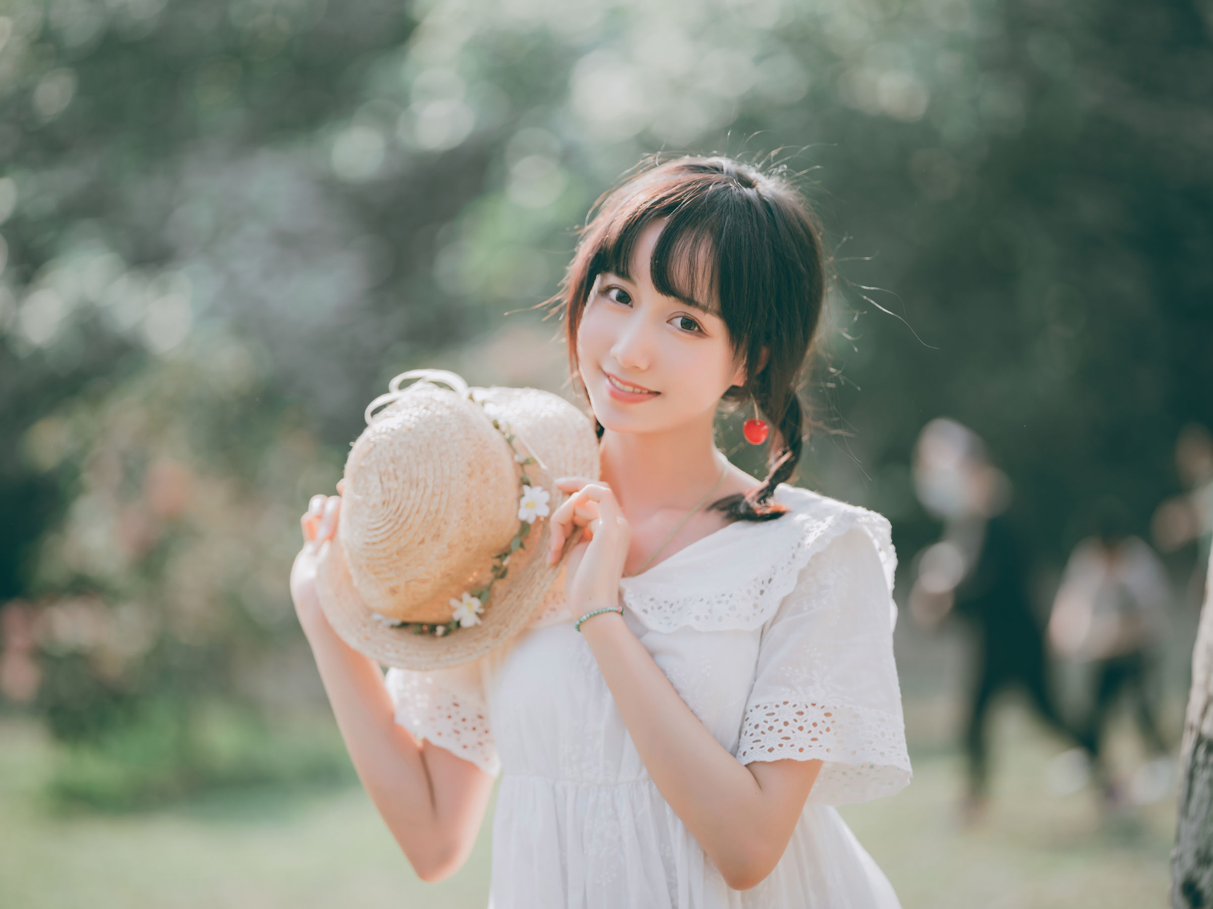 萌系小姐姐木绵绵OwO – 夏日彩虹 Cosplay-第1张