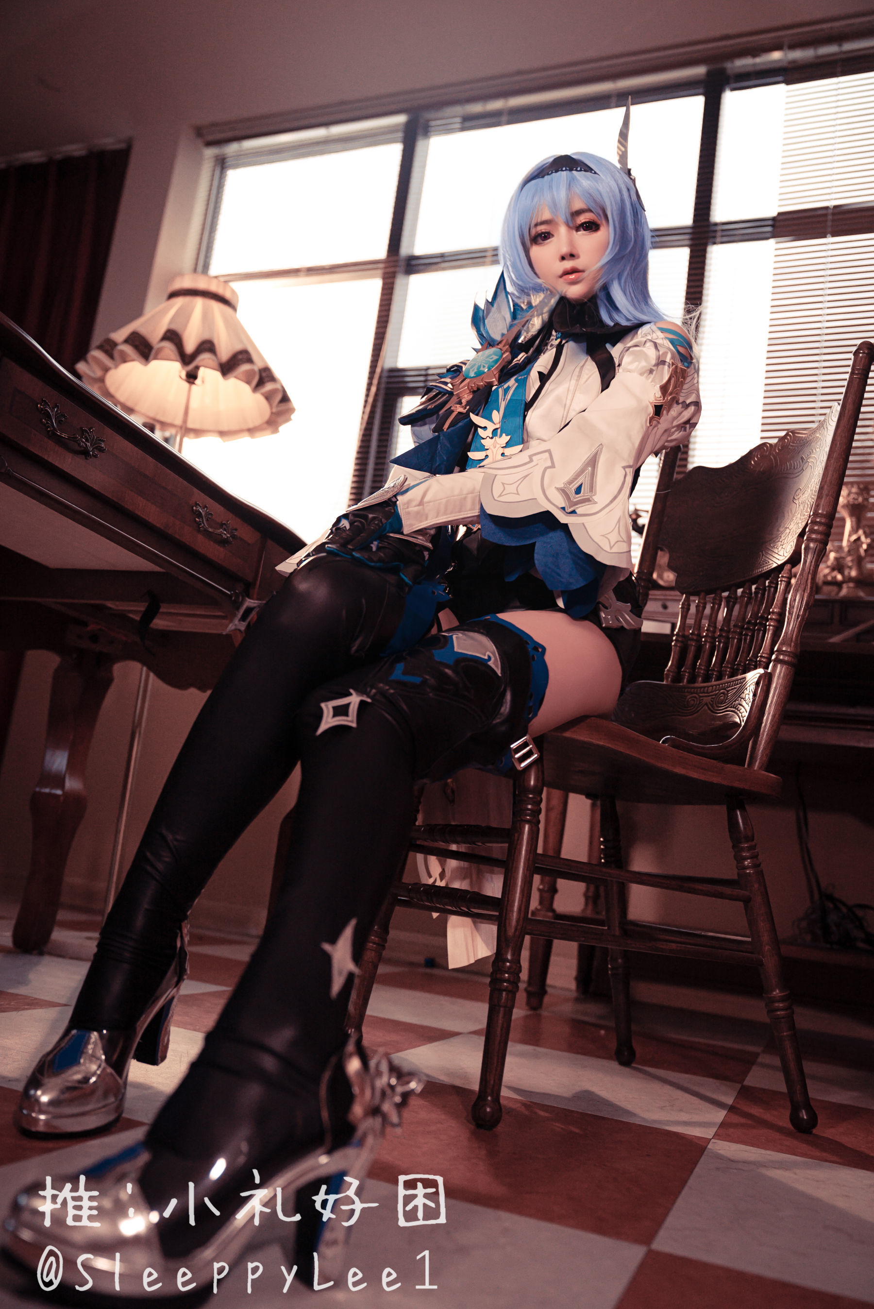 小礼好困 – 优菈 Cosplay-第1张
